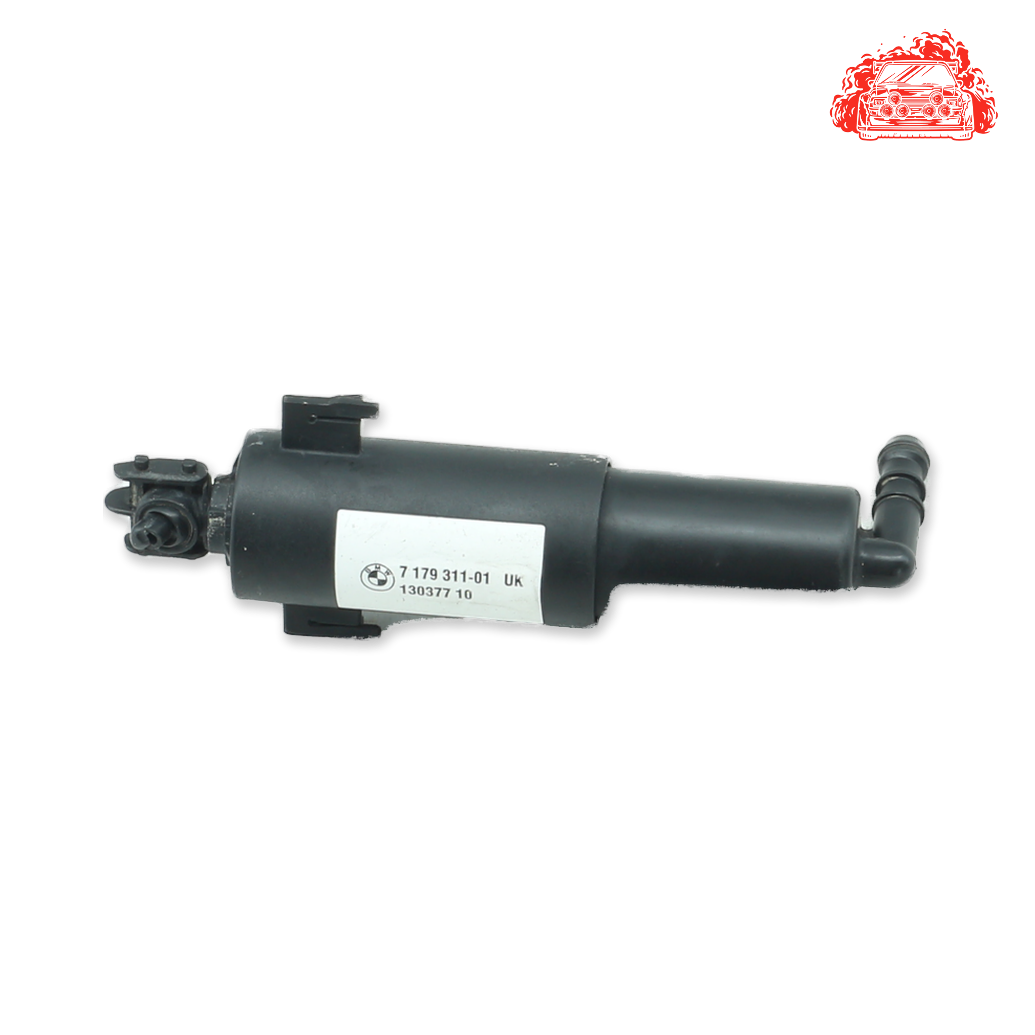Used BMW 320i A/T (E90) Passenger Side Headlight Washer Nozzle Jet - OEM Part 7179311-01
