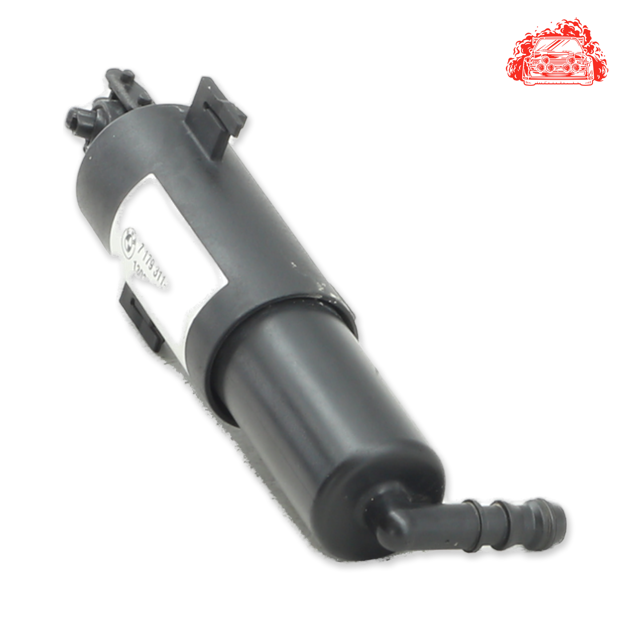 Used BMW 320i A/T (E90) Passenger Side Headlight Washer Nozzle Jet - OEM Part 7179311-01