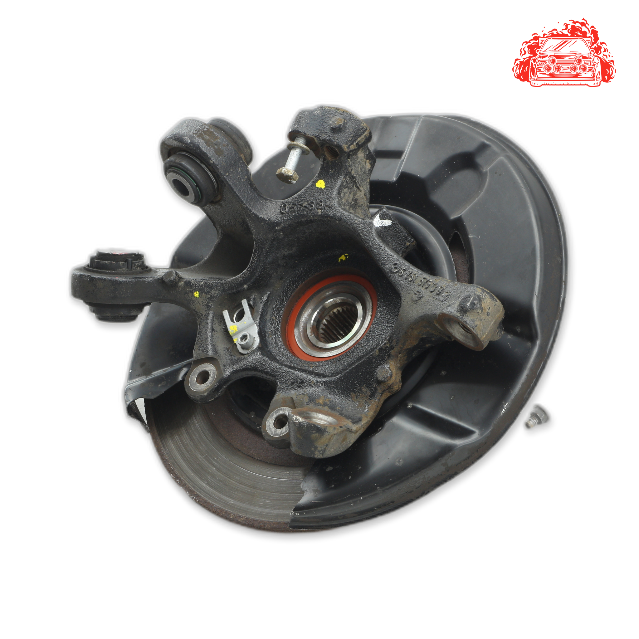 Used BMW 320i A/T (E90) Passenger Side Rear Knuckle and Hub