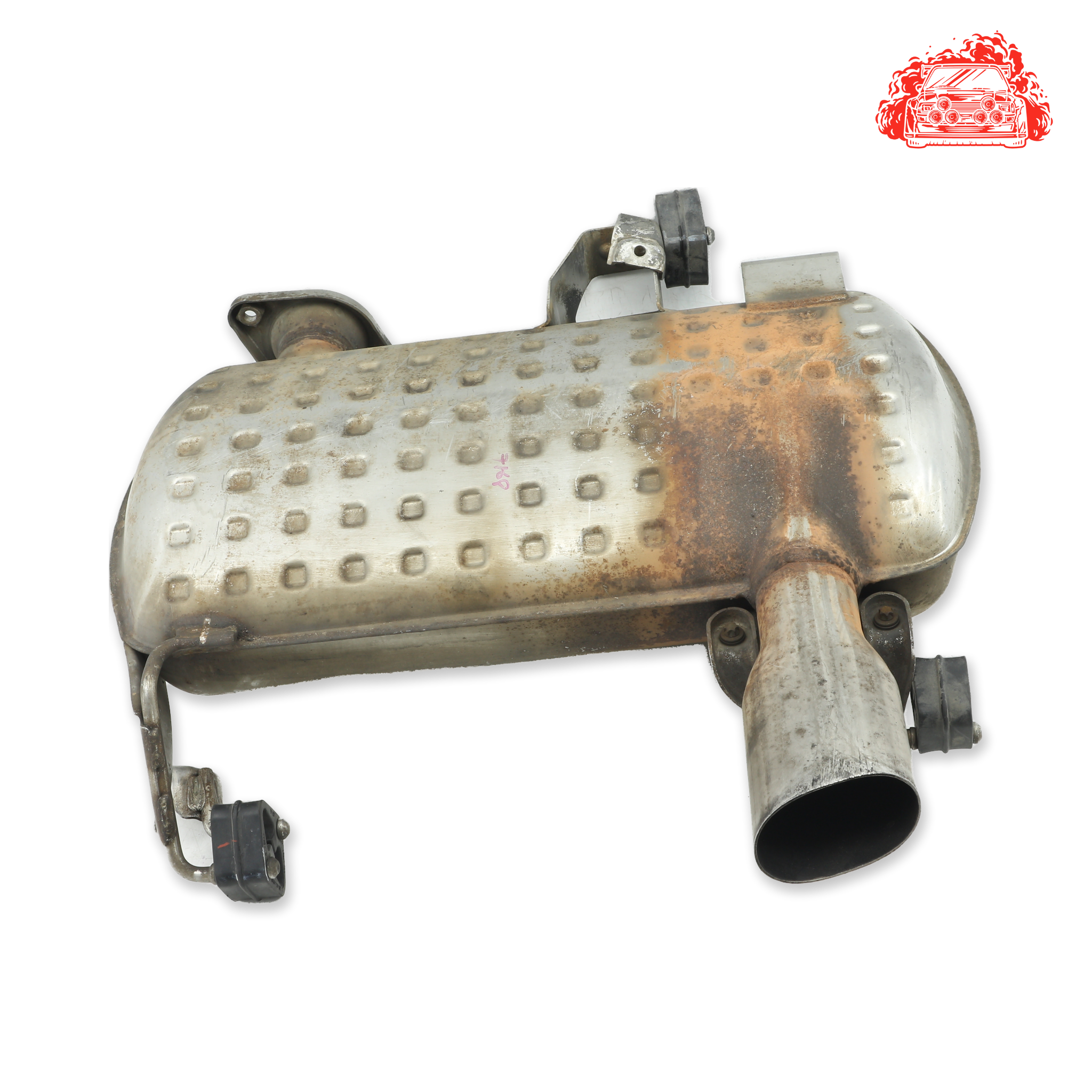 Used BMW 320i A/T (E90) Rear Exhaust Silencer - OEM Part 7539583