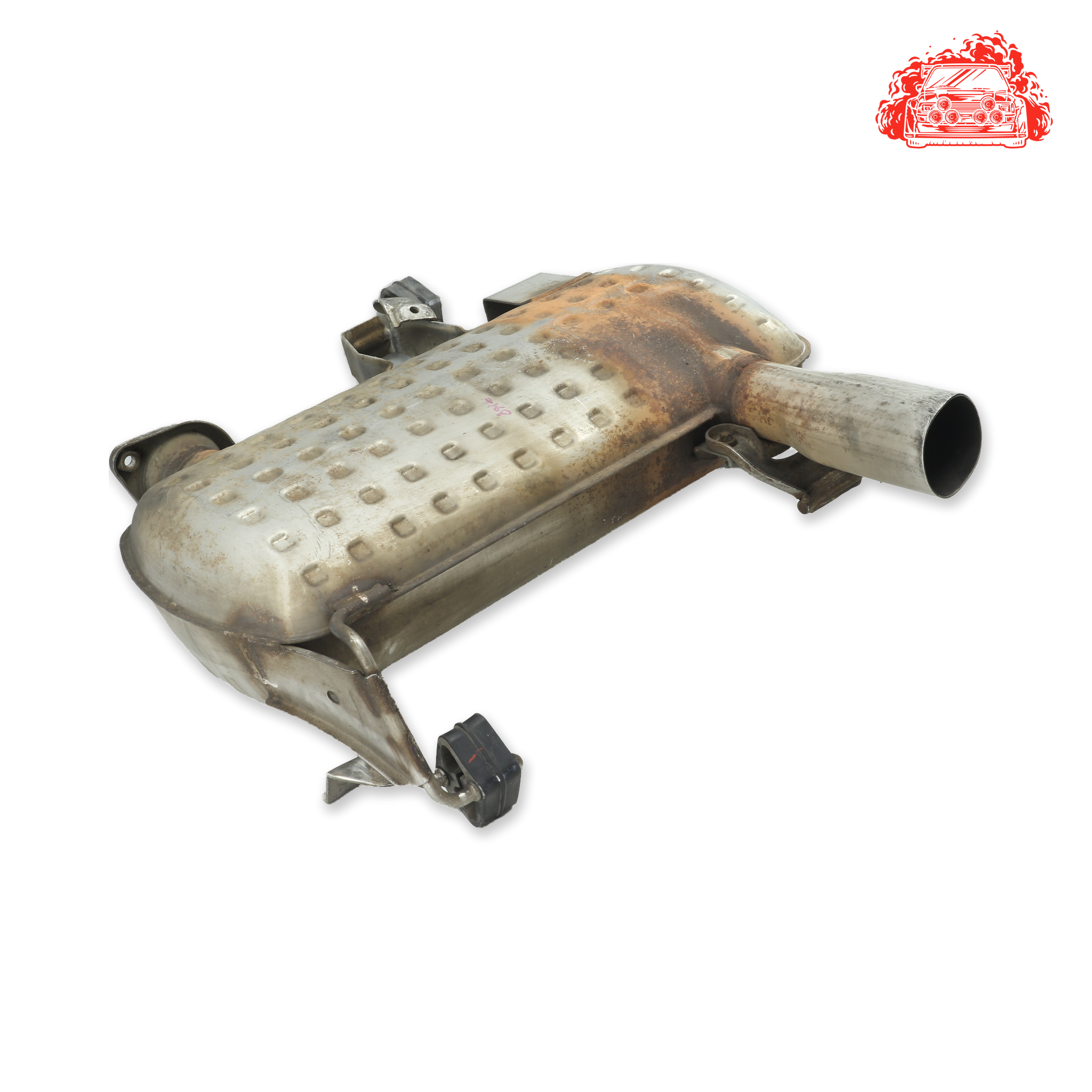 Used BMW 320i A/T (E90) Rear Exhaust Silencer - OEM Part 7539583