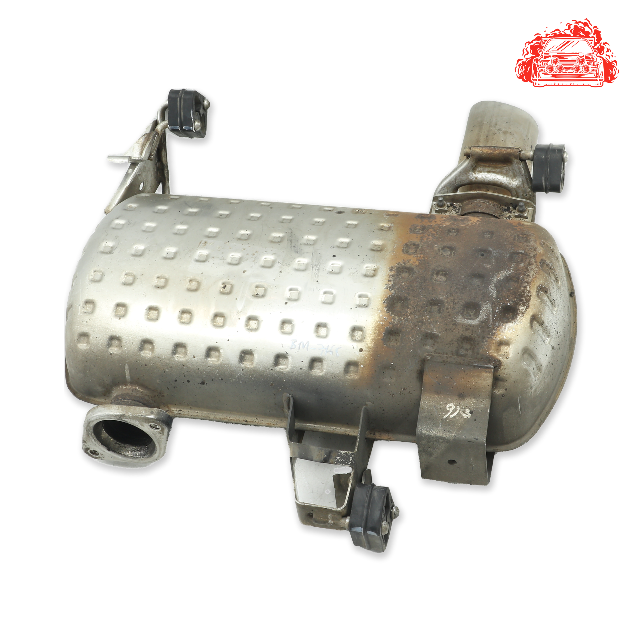 Used BMW 320i A/T (E90) Rear Exhaust Silencer - OEM Part 7539583