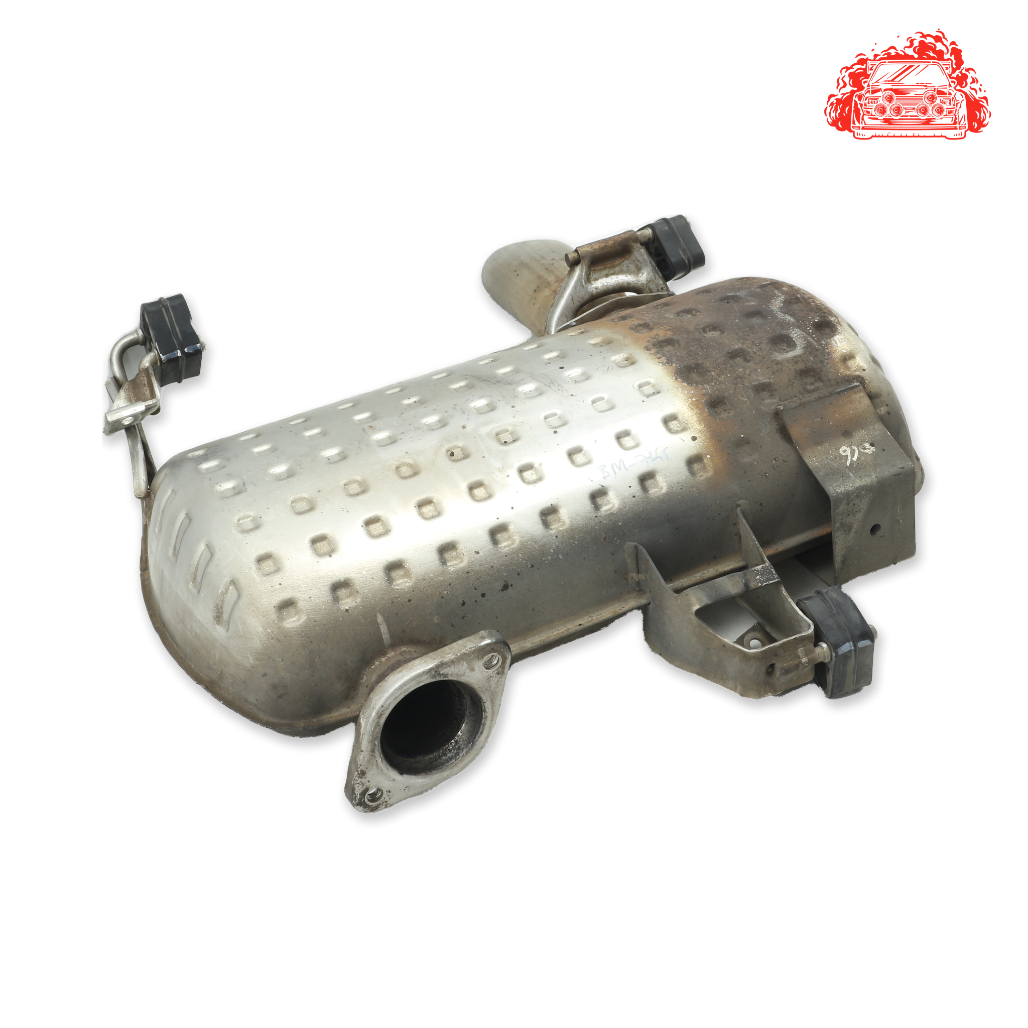 Used BMW 320i A/T (E90) Rear Exhaust Silencer - OEM Part 7539583