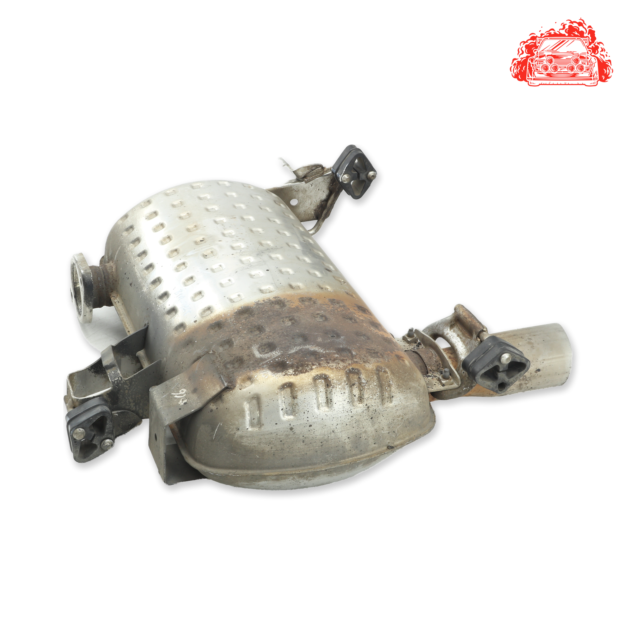 Used BMW 320i A/T (E90) Rear Exhaust Silencer - OEM Part 7539583
