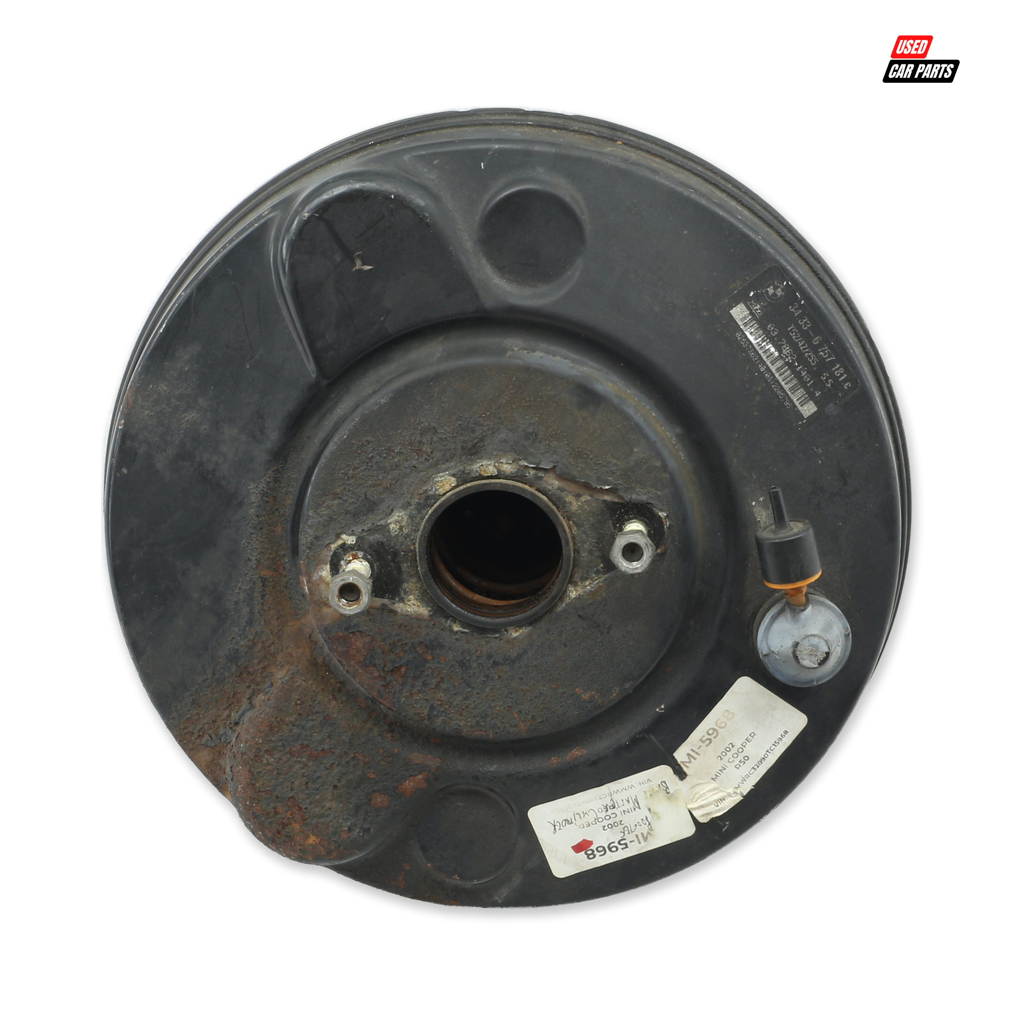 Used Brake Booster Part Number 34336757181C for 2002 MINI Coupe