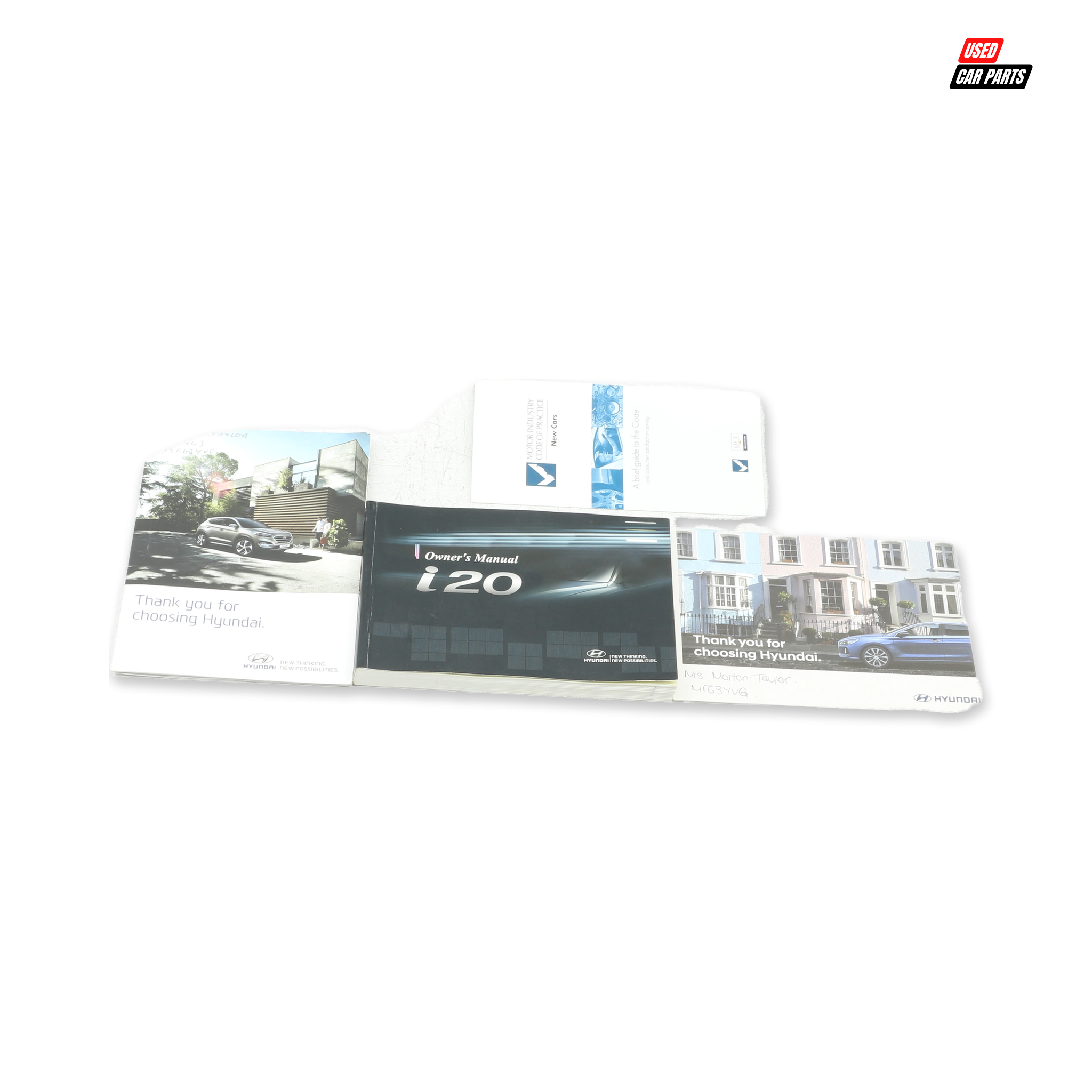 Used Hyundai i20 Active (Facelift) 2014 Car Manual Book - Salvaged