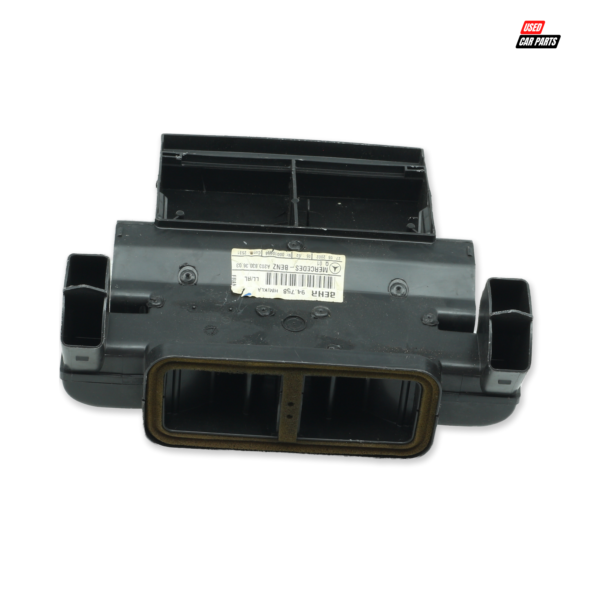 Used MERCEDES-BENZ C230K COUPE A/T 2003 Center Air Vent Duct Part Number A2038303603