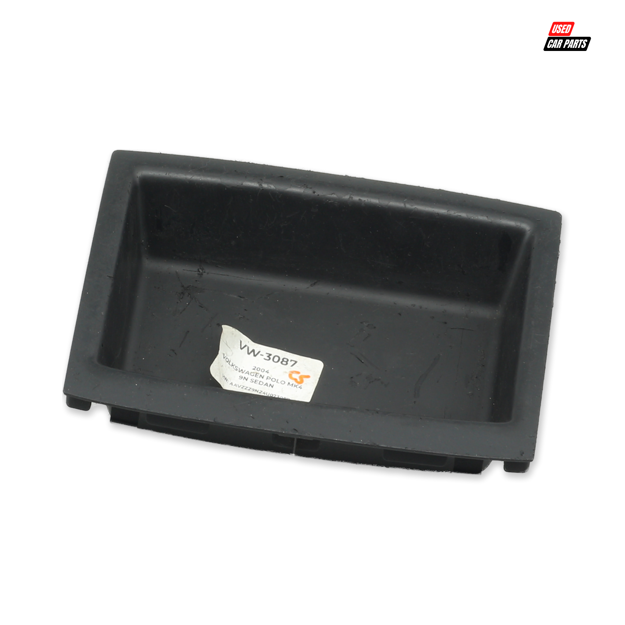 Used Volkswagen Polo Mk4 Sedan 2009 Center Console Storage Tray - Part Number 6Q0858719A