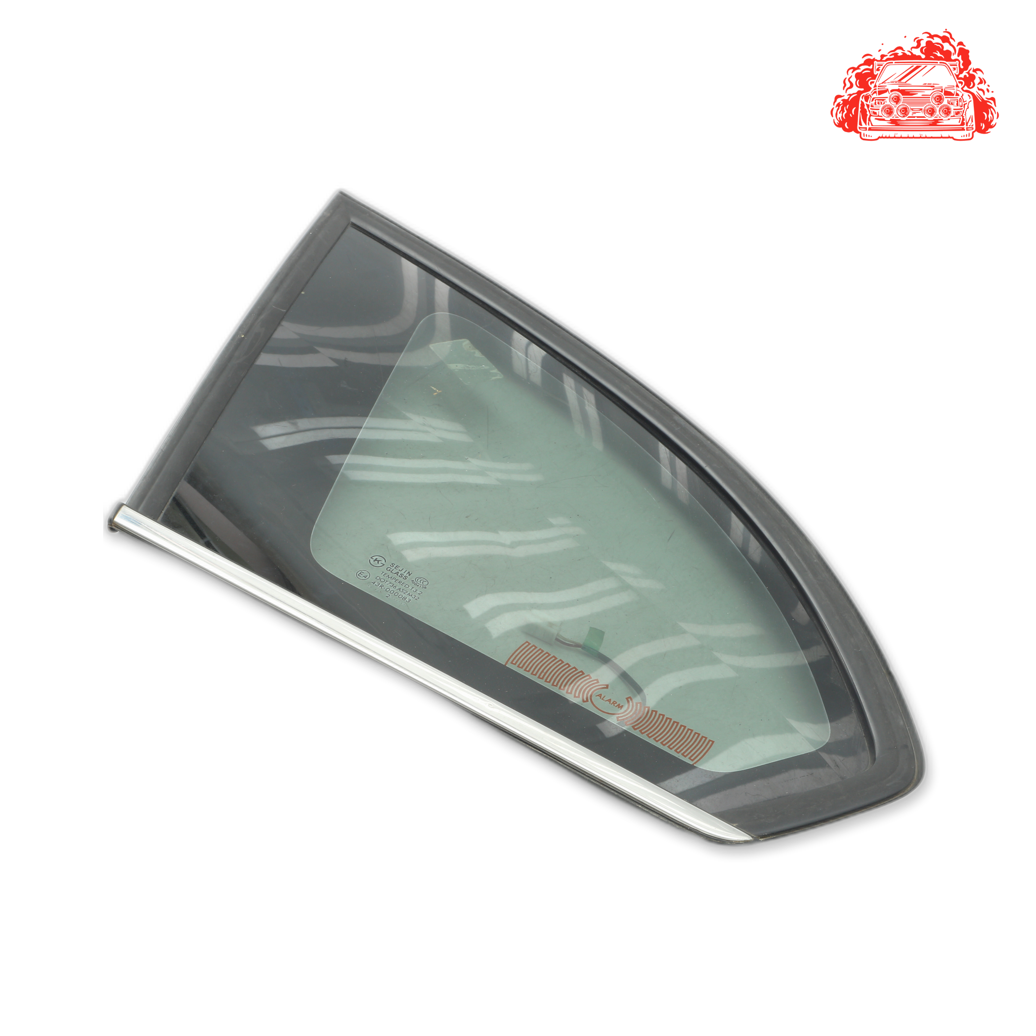 Used Chevrolet Captiva 2.4 LT White Passenger Side Rear Quarter Window