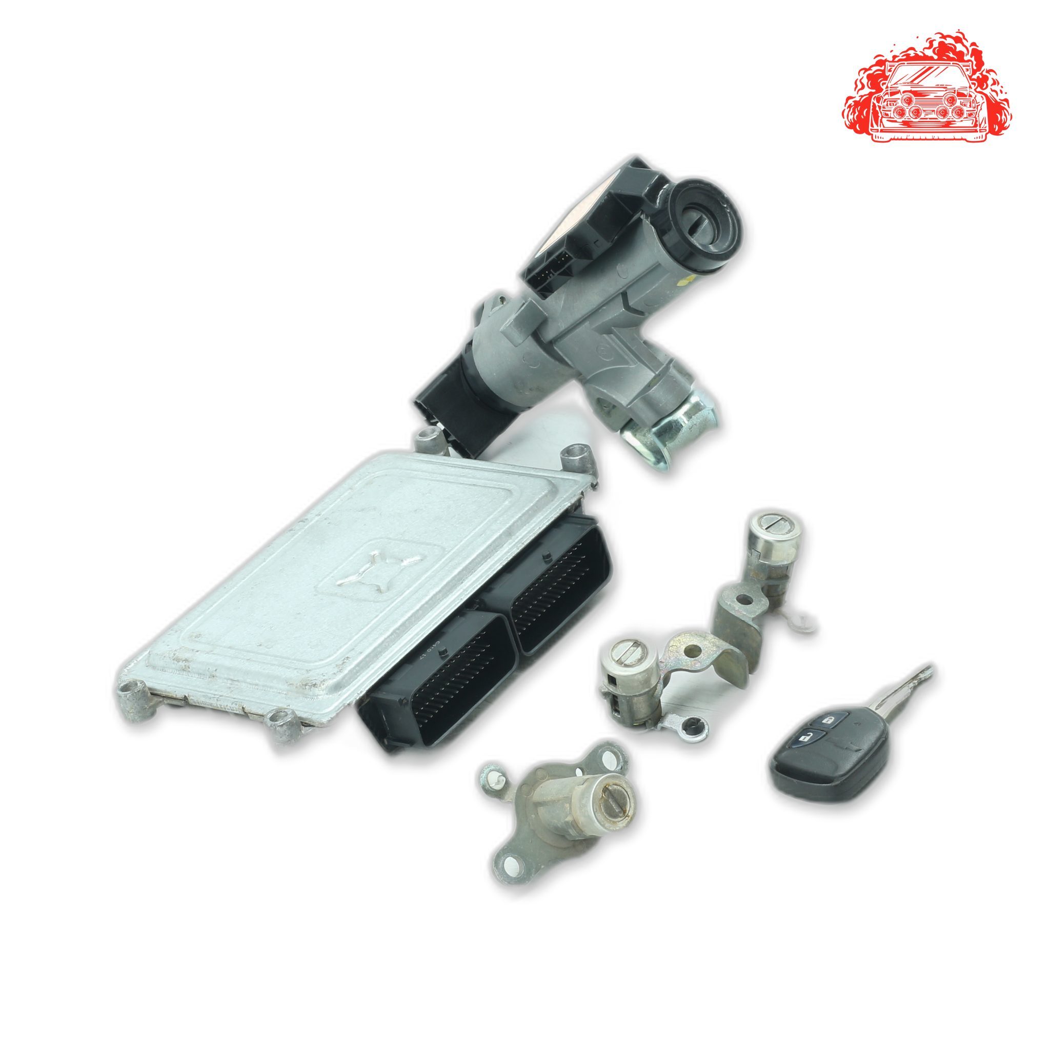 Used Chevrolet Spark 1.2 LS ECU Ignition Keys Barrels