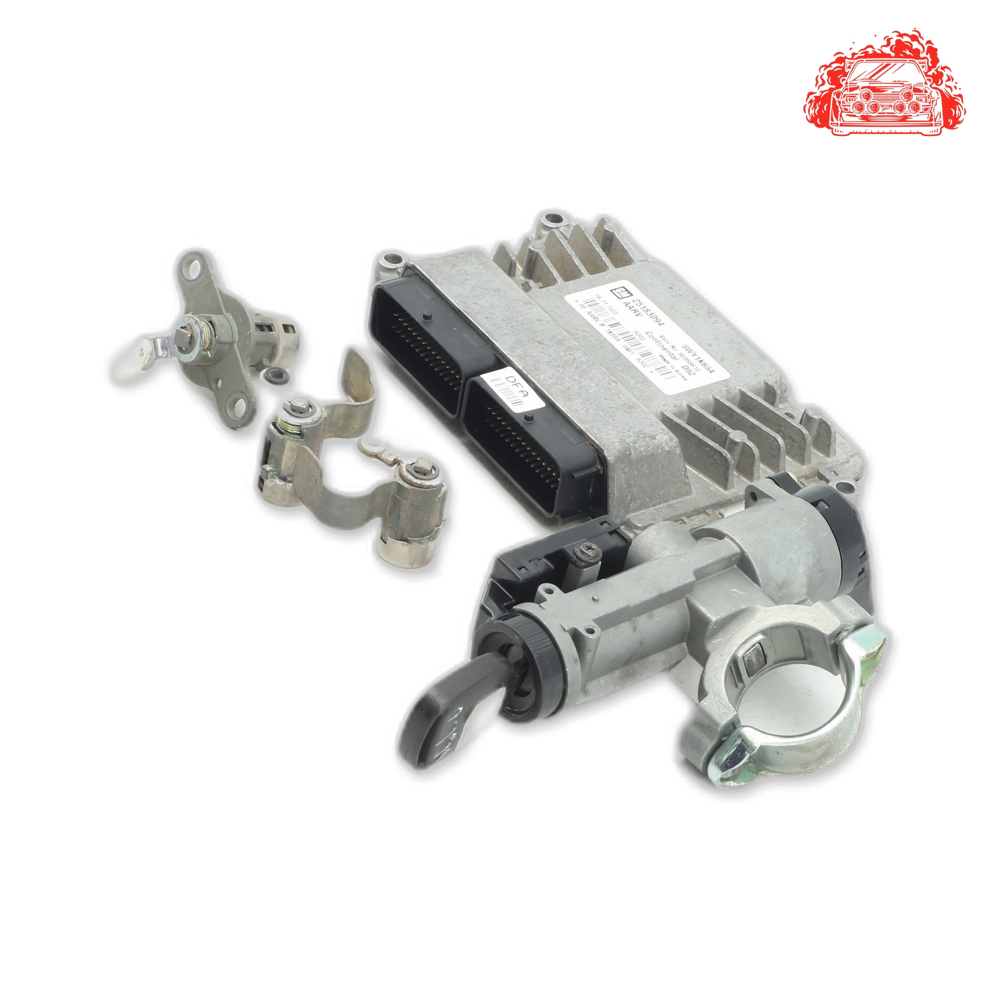 Used Chevrolet Spark 1.2 LS ECU Ignition Keys Barrels