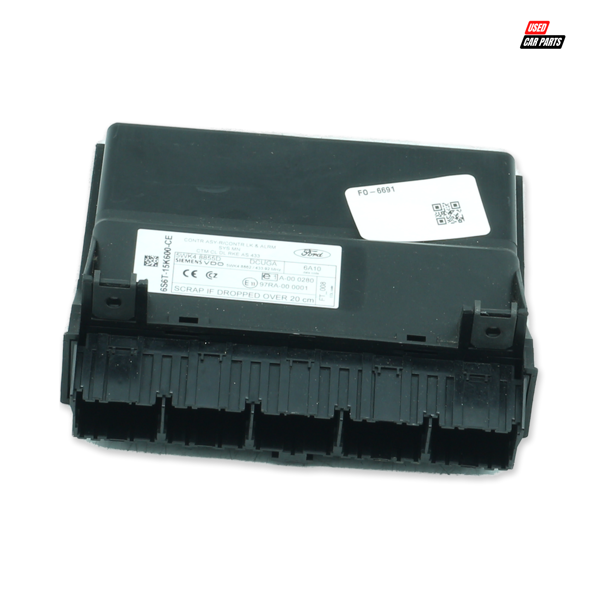Used Renault Captur Comfort Control Unit Module (Part Number 5WK48855D)
