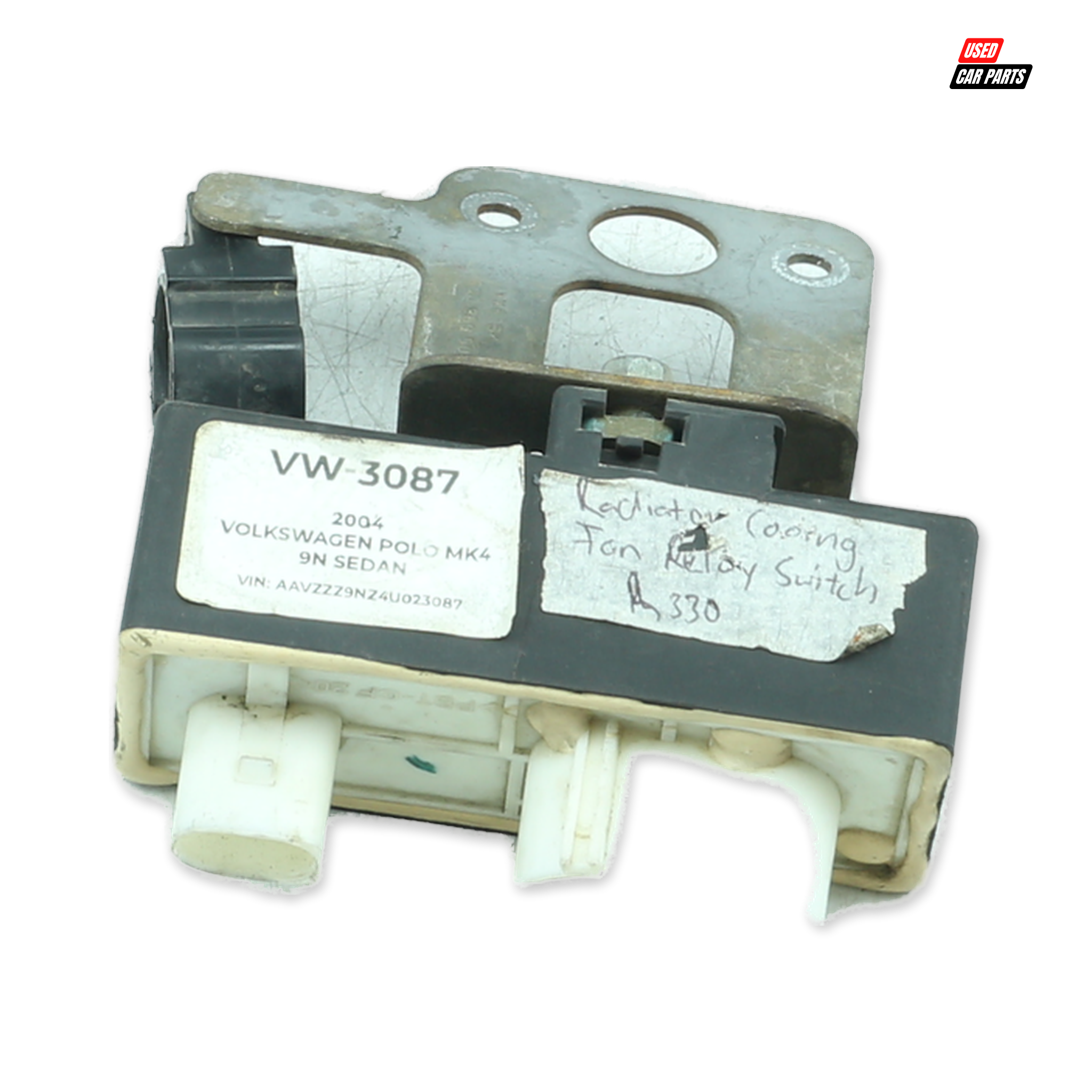 Used Cooling Control Relay Module (Part Number 1J0919506M) for 2009 Volkswagen Polo Mk4 Sedan