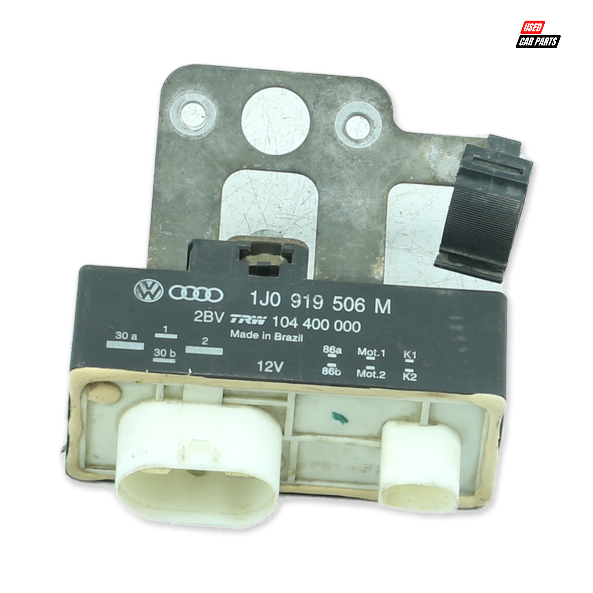 Used Cooling Control Relay Module 1J0919506M for 2009 Volkswagen Polo Mk4 Sedan