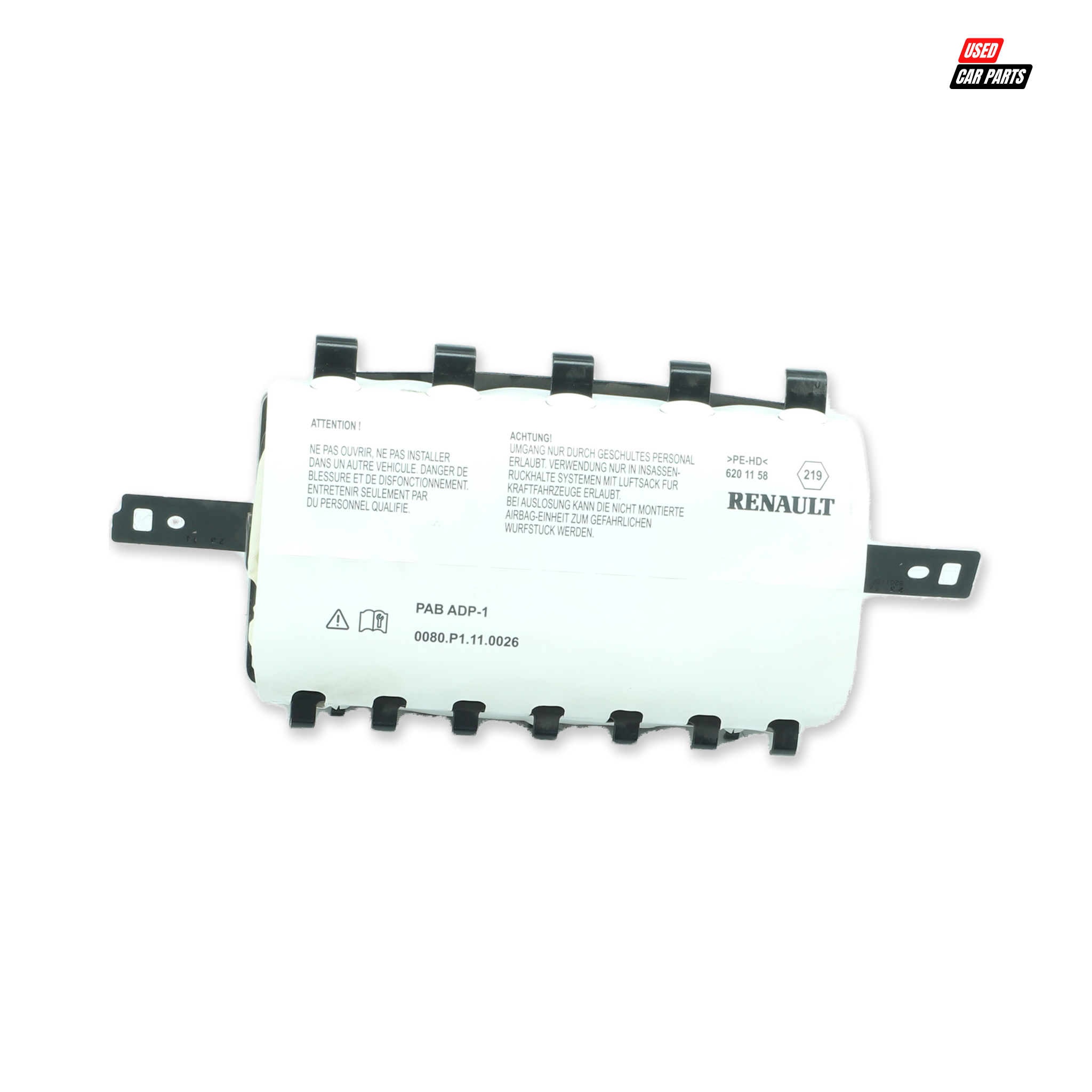 Used Dashboard Airbag (Part Number 985258554R) for 2016 RENAULT CLIO IV 900 T GT-LINE 5DR (66KW)