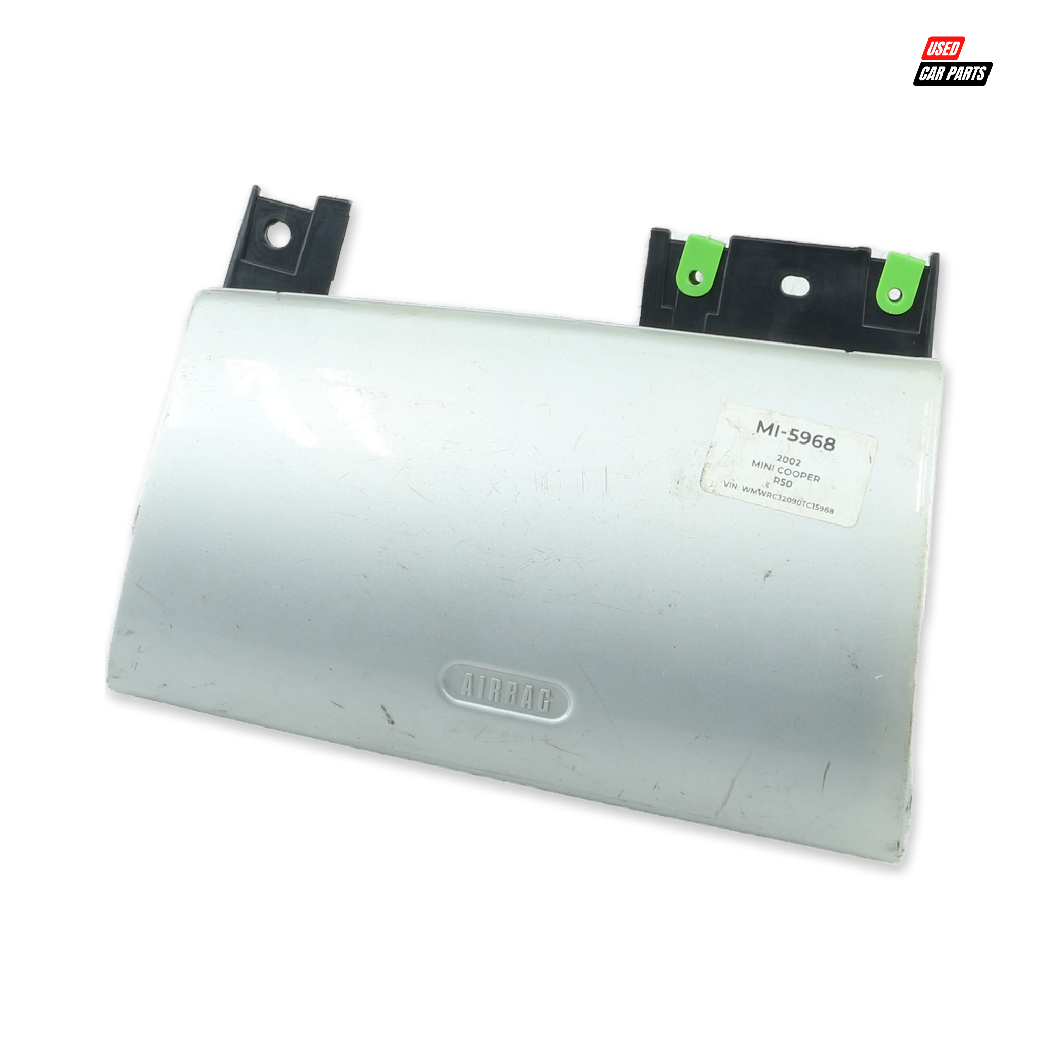 Used Dashboard Airbag Cover, Part Number 391100124A - For 2002 MINI Coupe