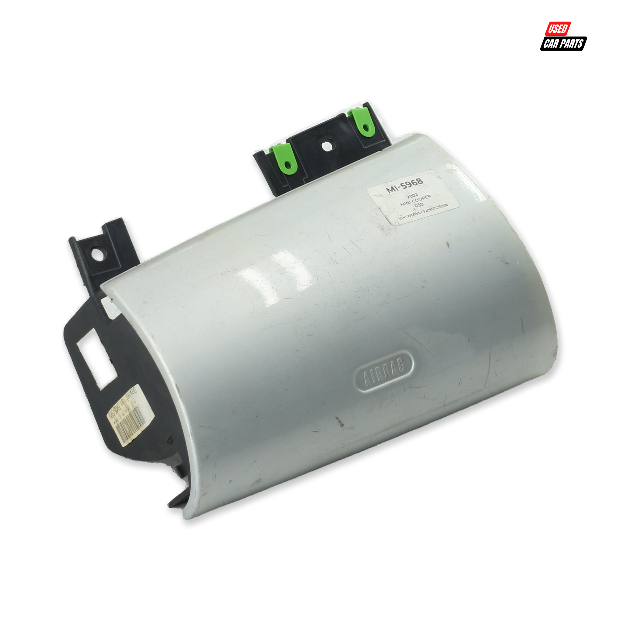 Used Dashboard Airbag Cover, Part Number 391100124A - For 2002 MINI Coupe