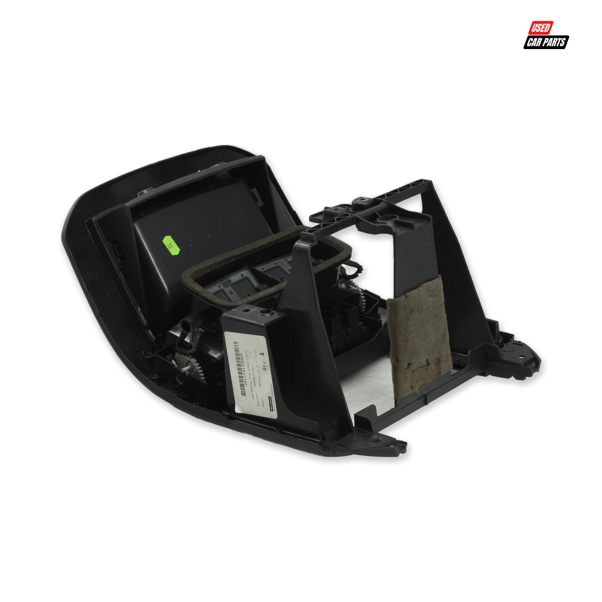 Salvaged Dashboard Center Console, Part Number 6Q0858069 for 2012 VOLKSWAGEN POLO VIVO 1.4 TRENDLINE