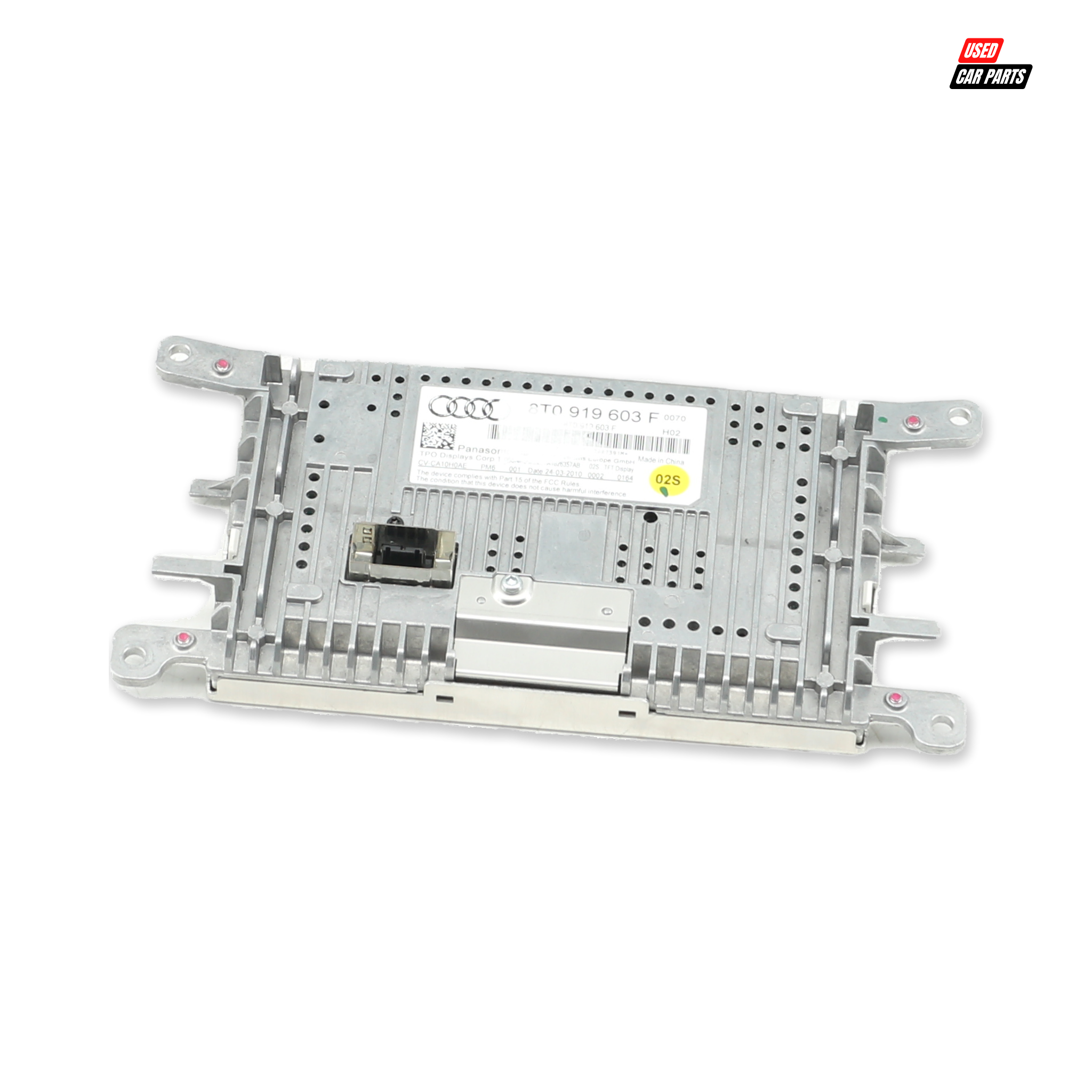 Used Display Screen 8T0 919 603 f for Salvaged Auto Parts