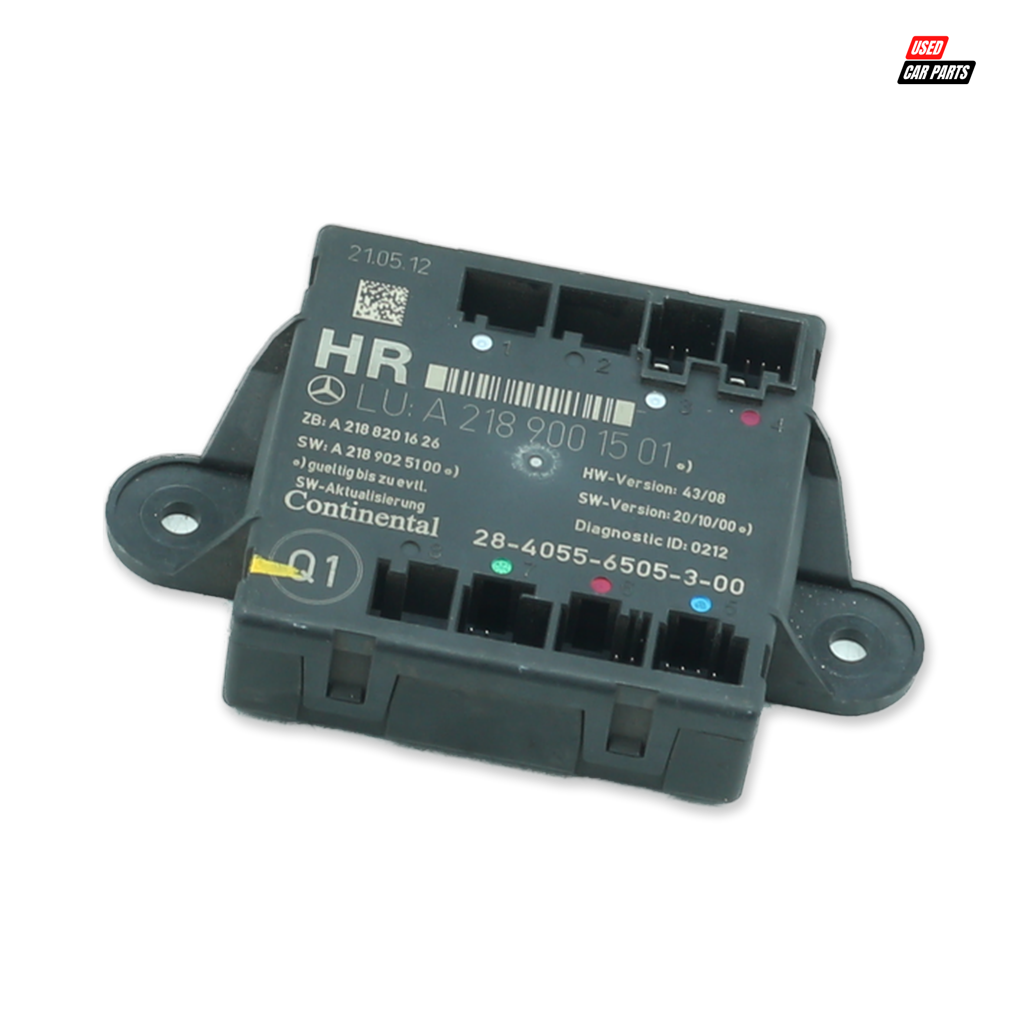 Used BMW Door Control Unit (Part Number A2189001501) - Salvaged