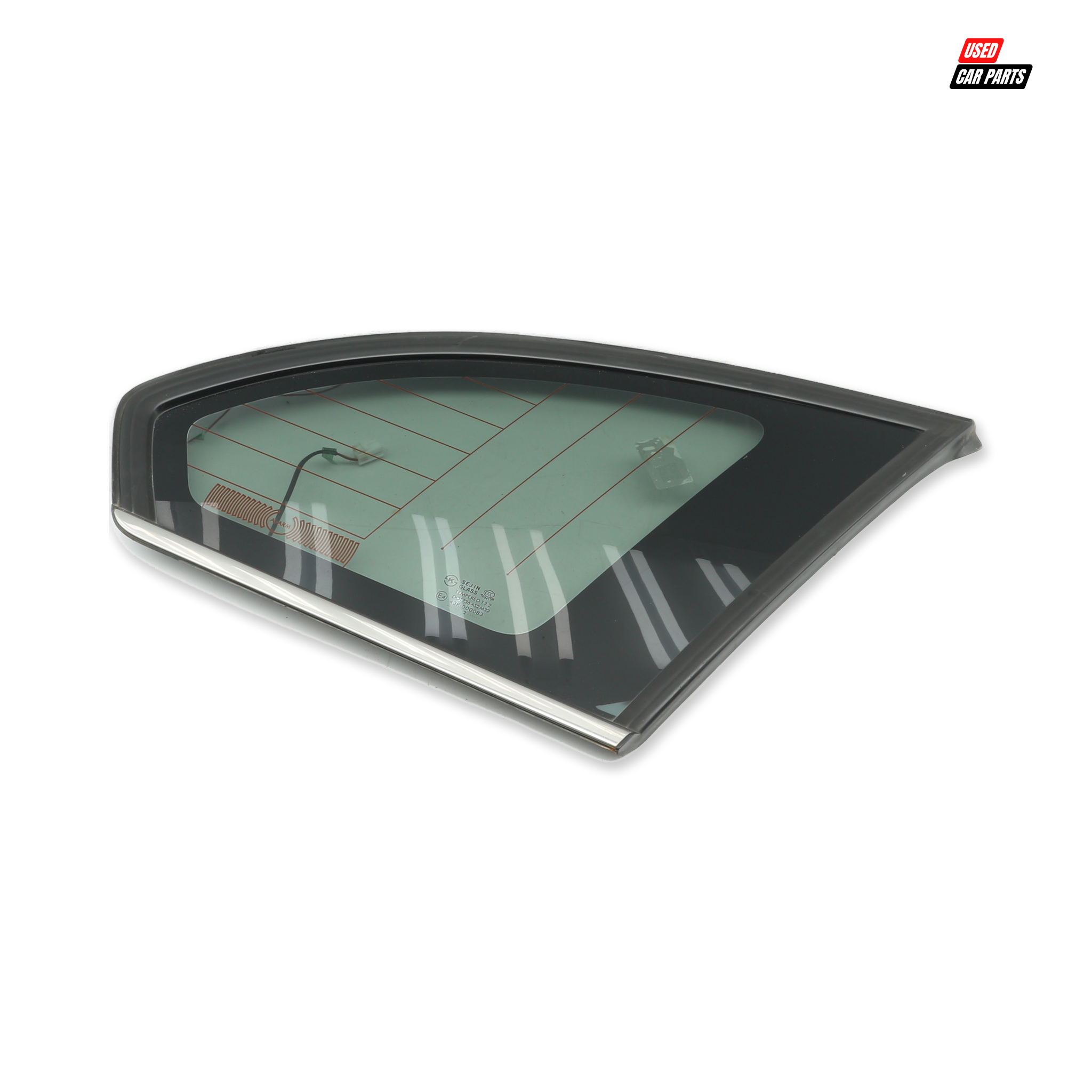 Used OEM Driver's Side Rear Quarter Window for 2012 Chevrolet Captiva