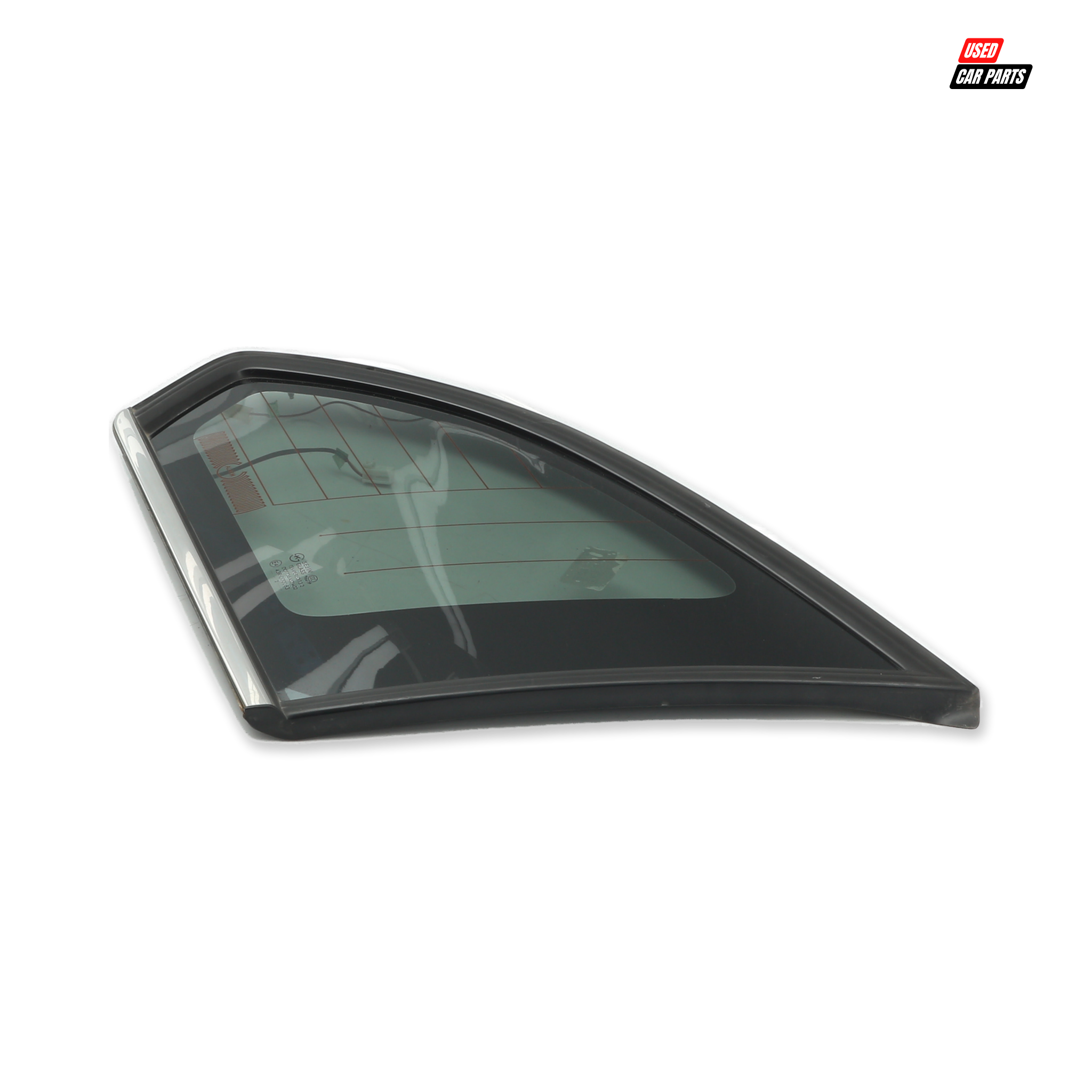 Used OEM Driver's Side Rear Quarter Window for 2012 Chevrolet Captiva