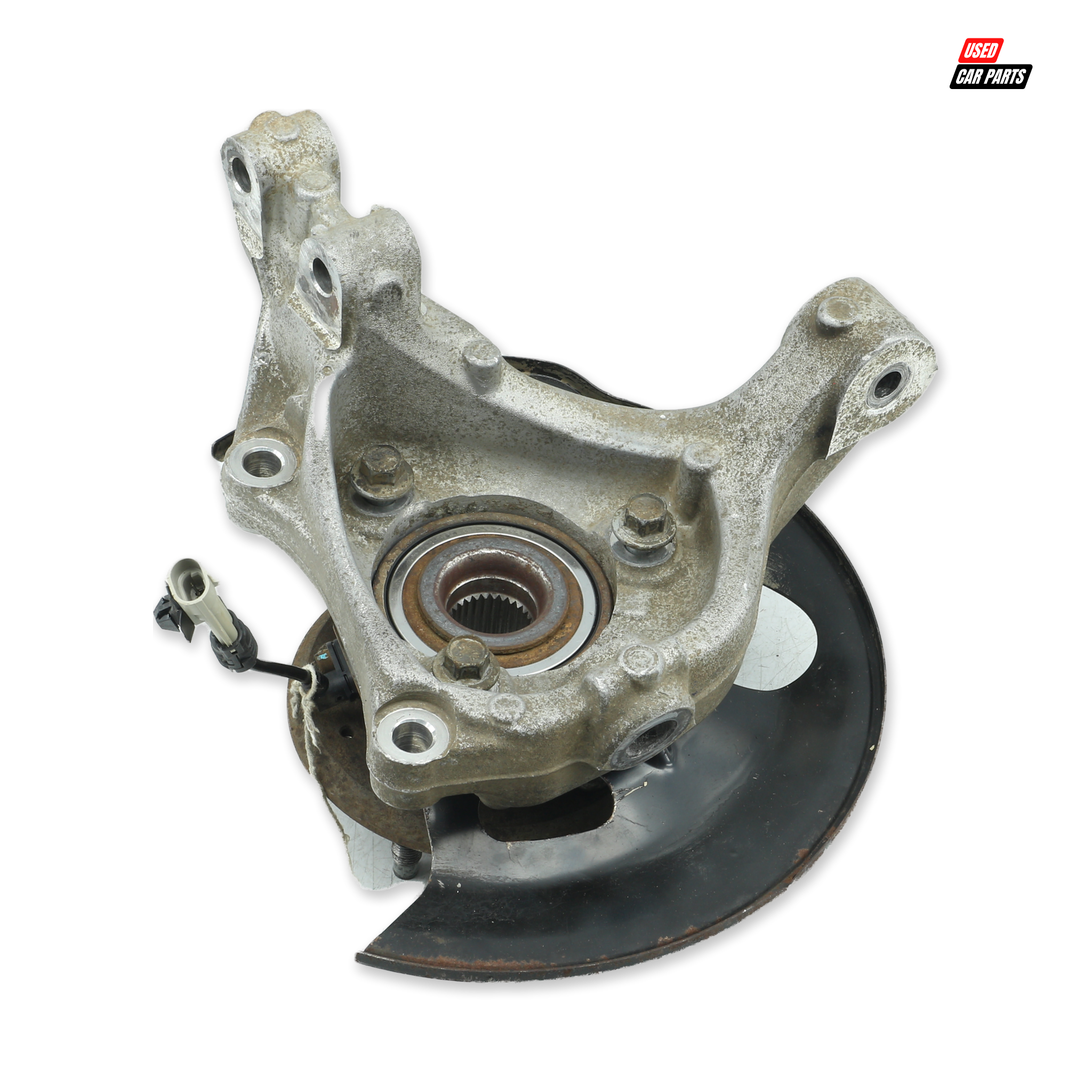 Used Driver Side Front Wheel Hub (Part Number CH-6379) for 2012 CHEVROLET CAPTIVA 2.4 LT White