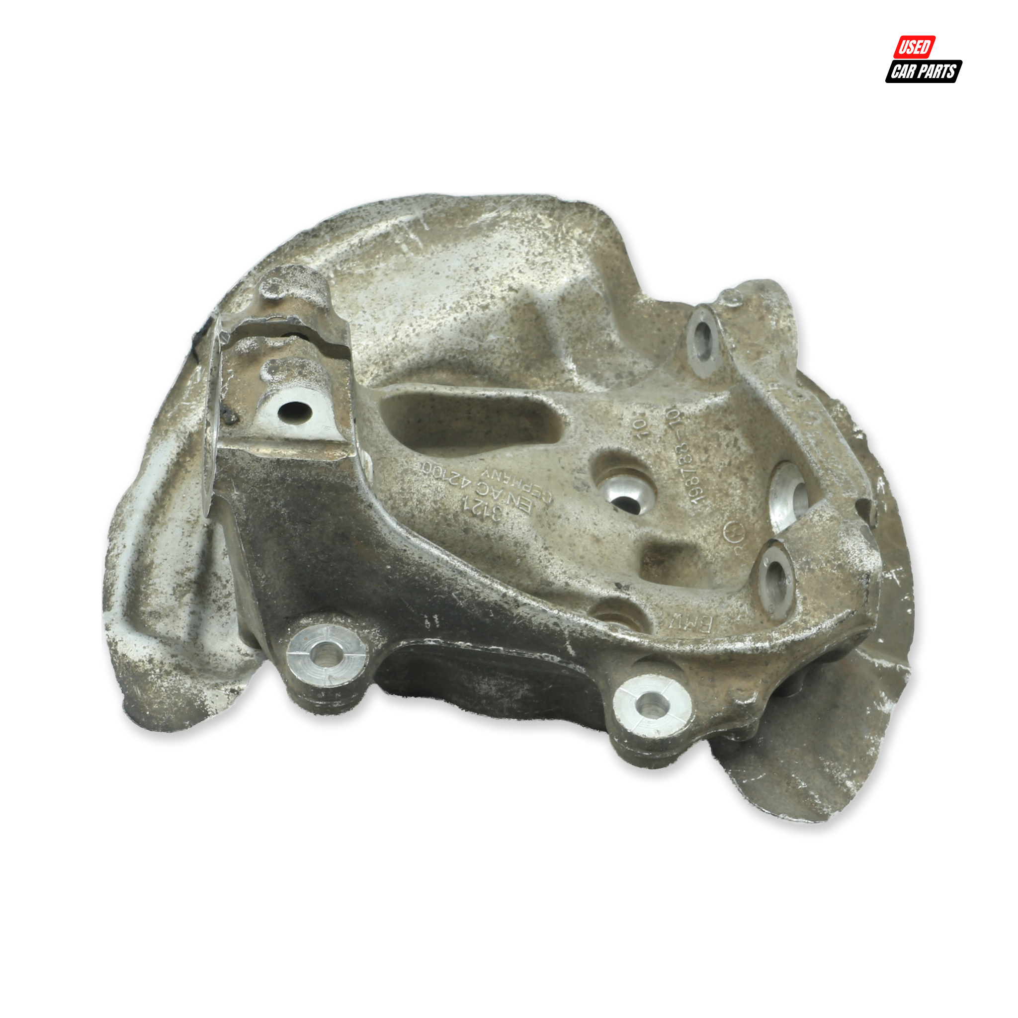 Used Driver Side Front Wheel Knuckle (Part Number 19878810) for BMW 320i 2013