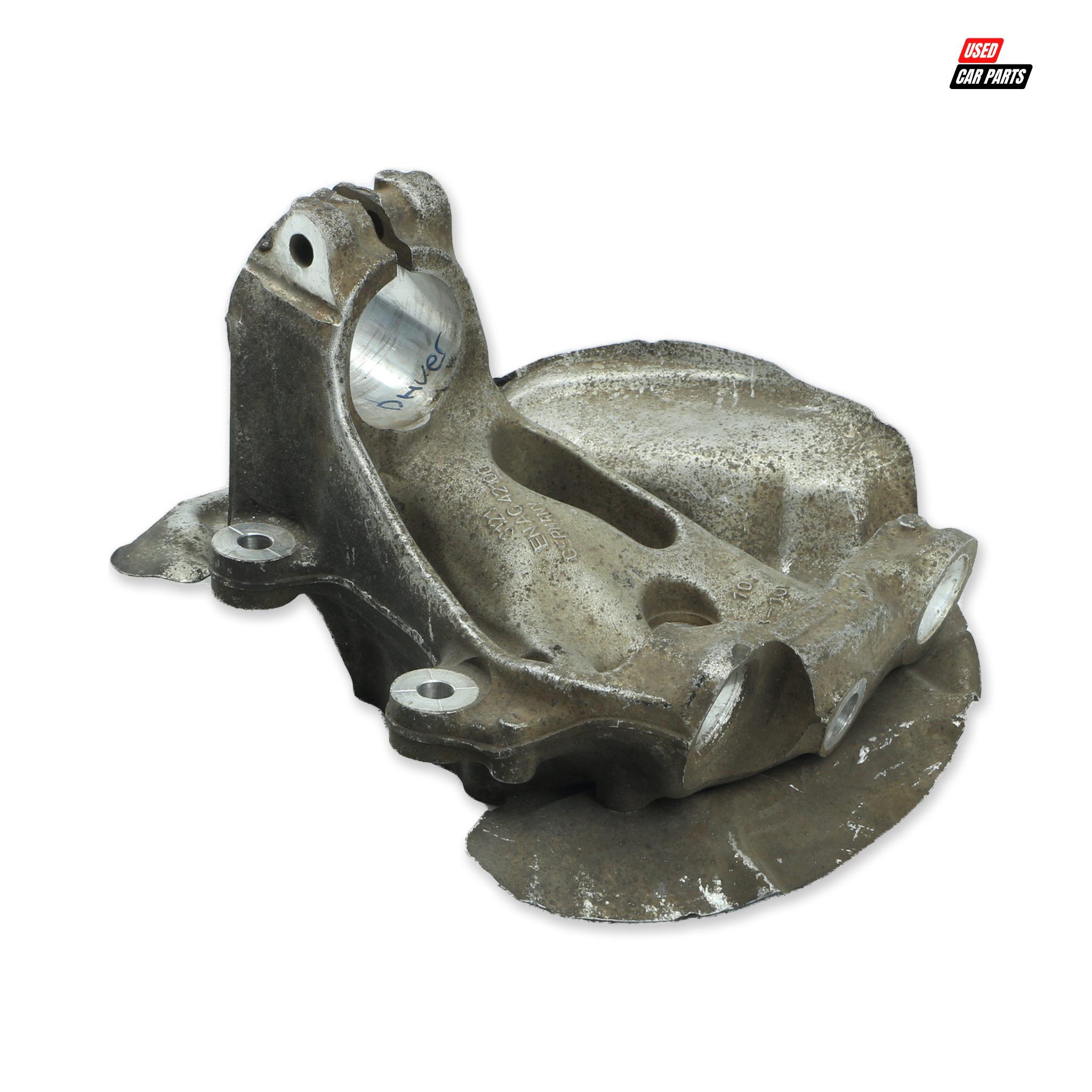 Used Driver Side Front Wheel Knuckle (Part Number 19878810) for BMW 320i 2013