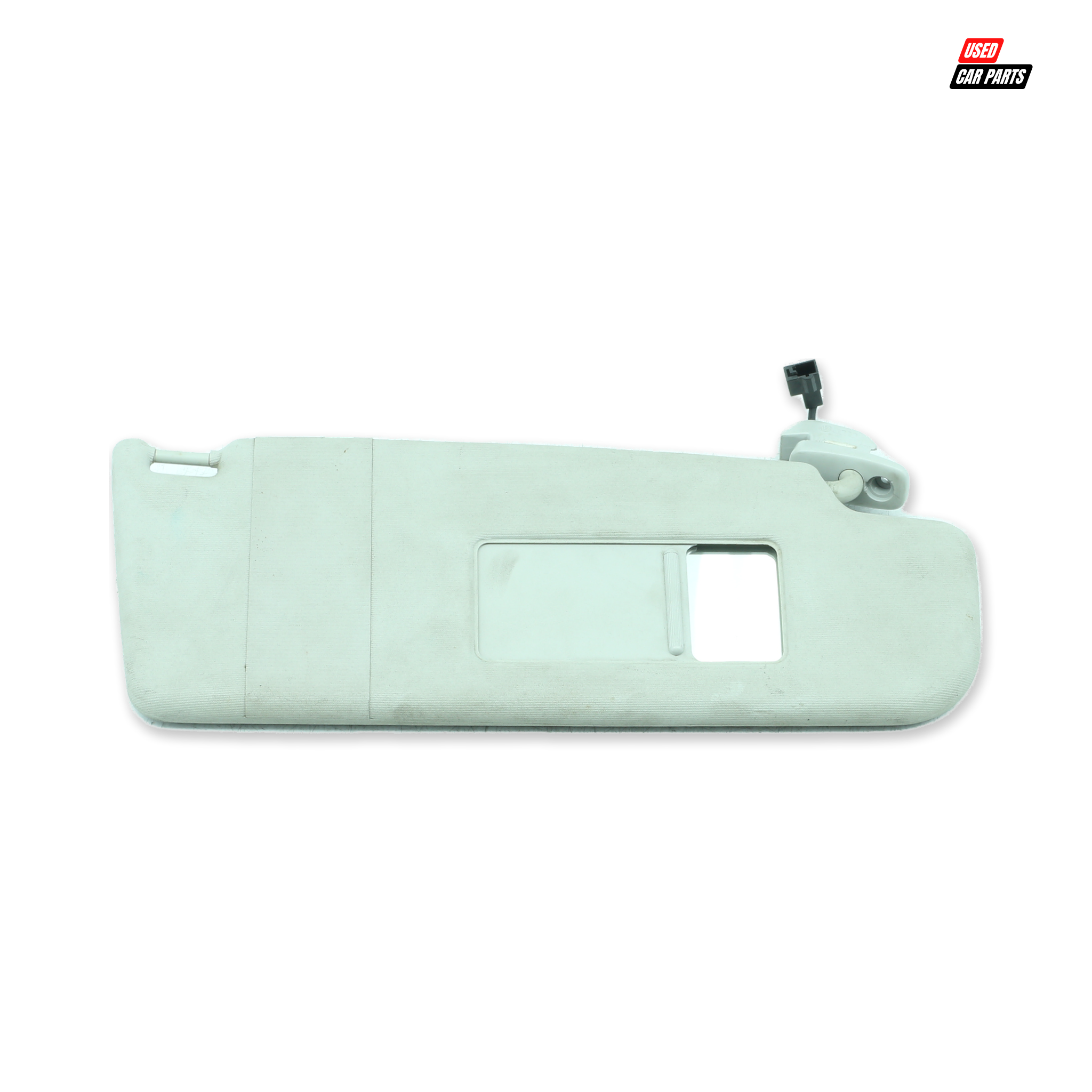 Used Driver Side Sun Visor for 2009 Volkswagen Polo Mk4 Sedan - Part Number 6Q0857552E