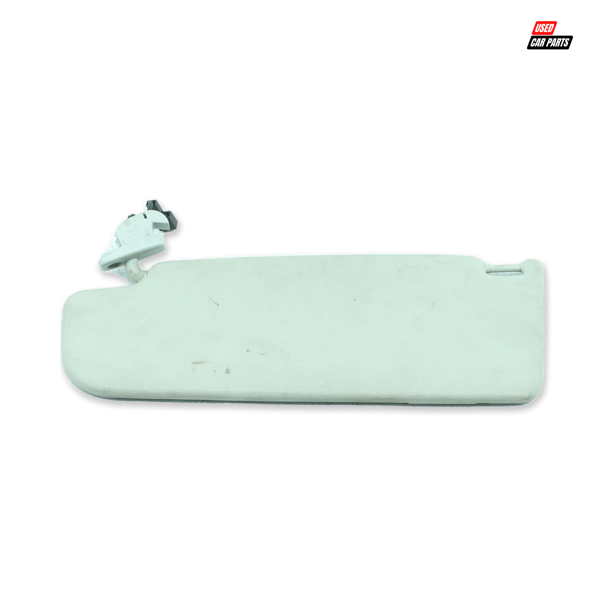 Used Driver Side Sun Visor for 2009 Volkswagen Polo Mk4 Sedan - Part Number 6Q0857552E