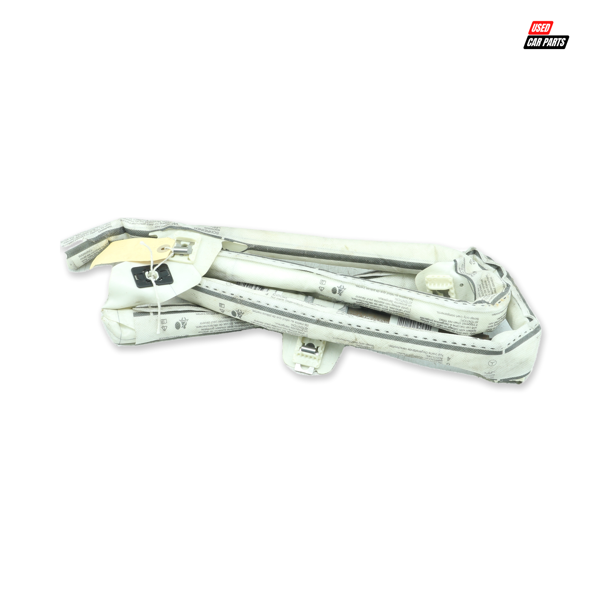 Used Drivers Side Curtain Airbag (Part Number 604703300) for 2012 MERCEDES-BENZ C180