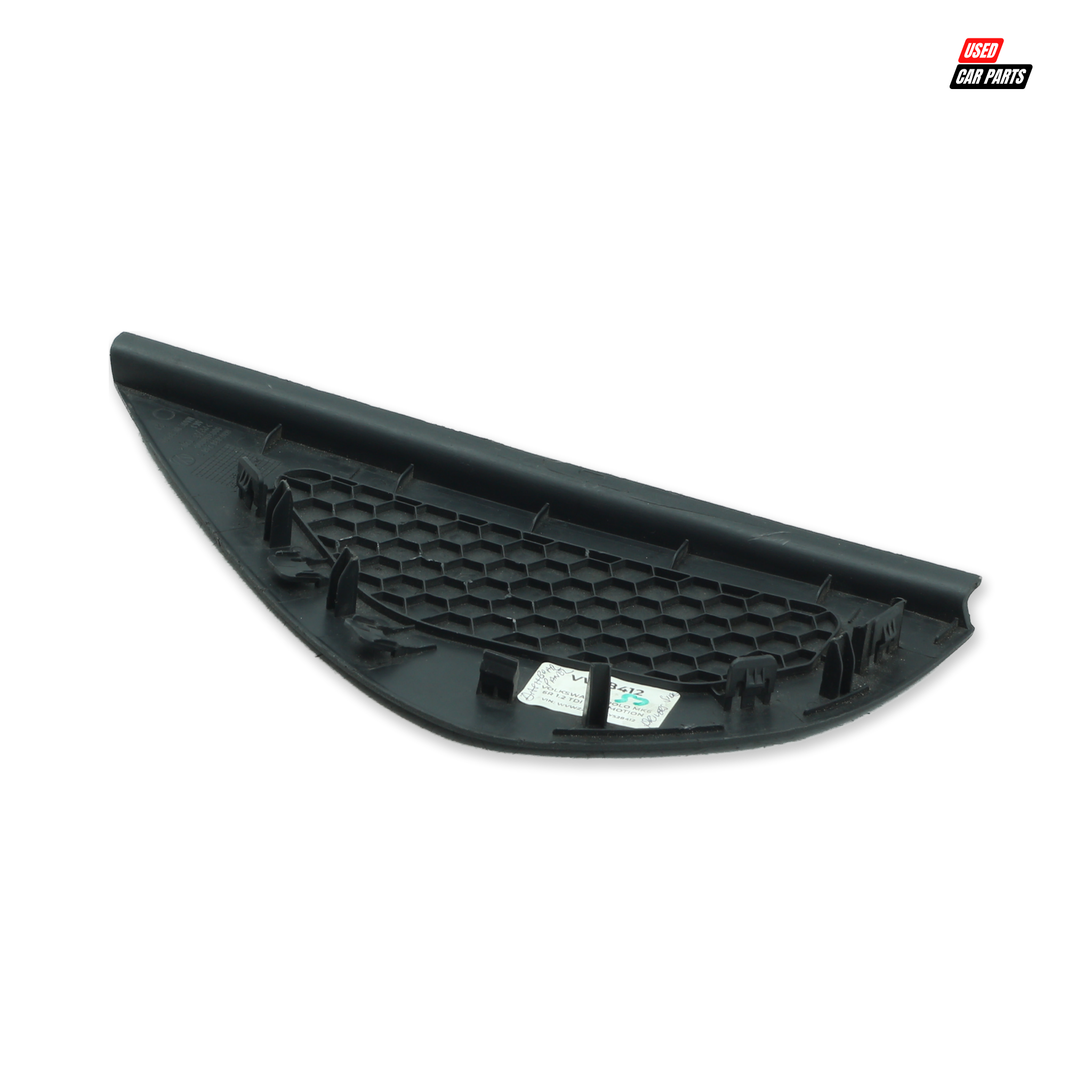 Used VW Polo Mk5 Hatchback TDI 2009 Driver's Side Dashboard Side End Trim (Part Number 6R0858248C)