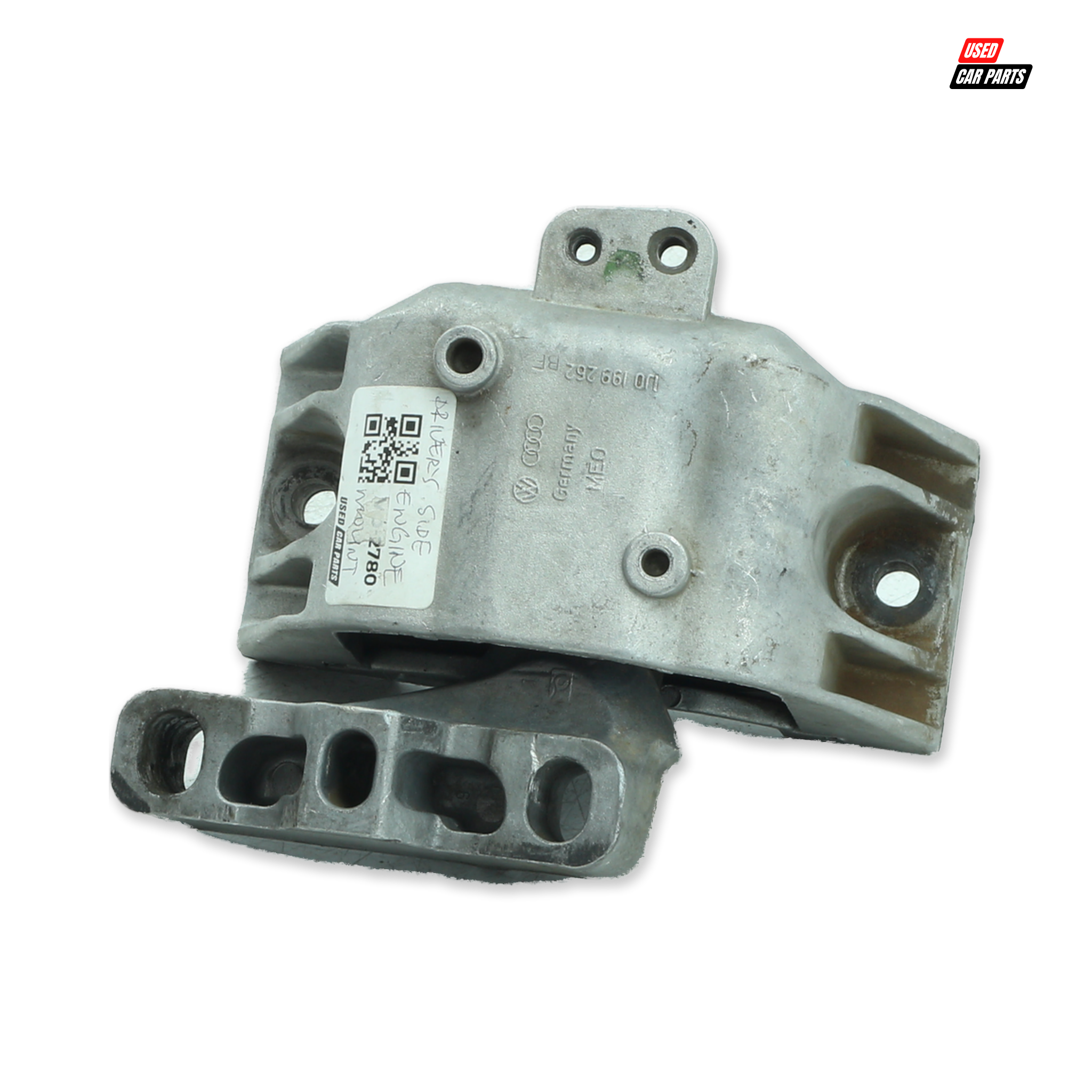 Used Drivers Side Engine Mounting for VOLKSWAGEN JETTA GP 1.4 TSI COMFORTLINE (Part Number 1J0199262BF)