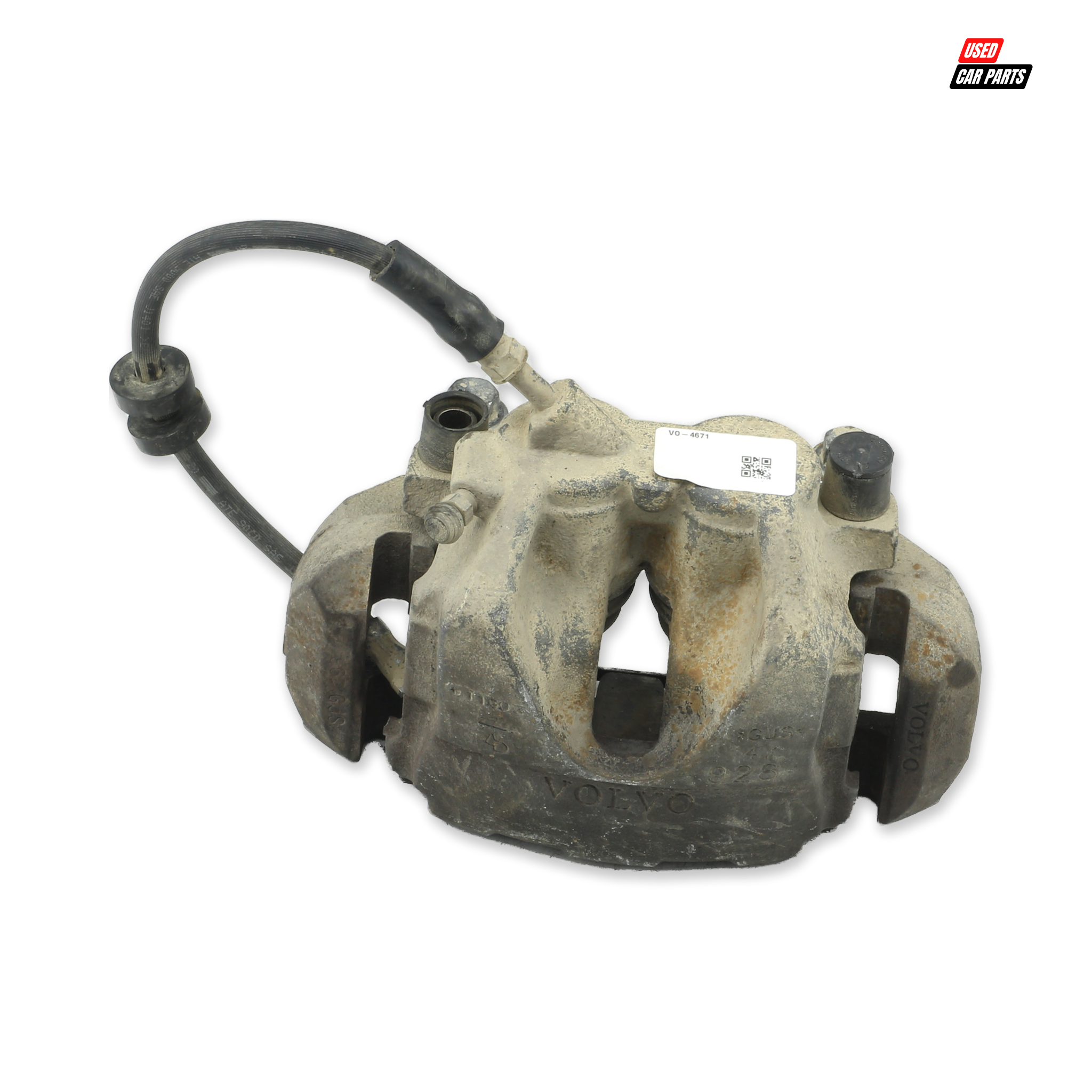 Used Drivers Side Front Brake Calliper (Part Number 01120) for 2012 VOLVO XC90 D5 GEARTRONIC AWD