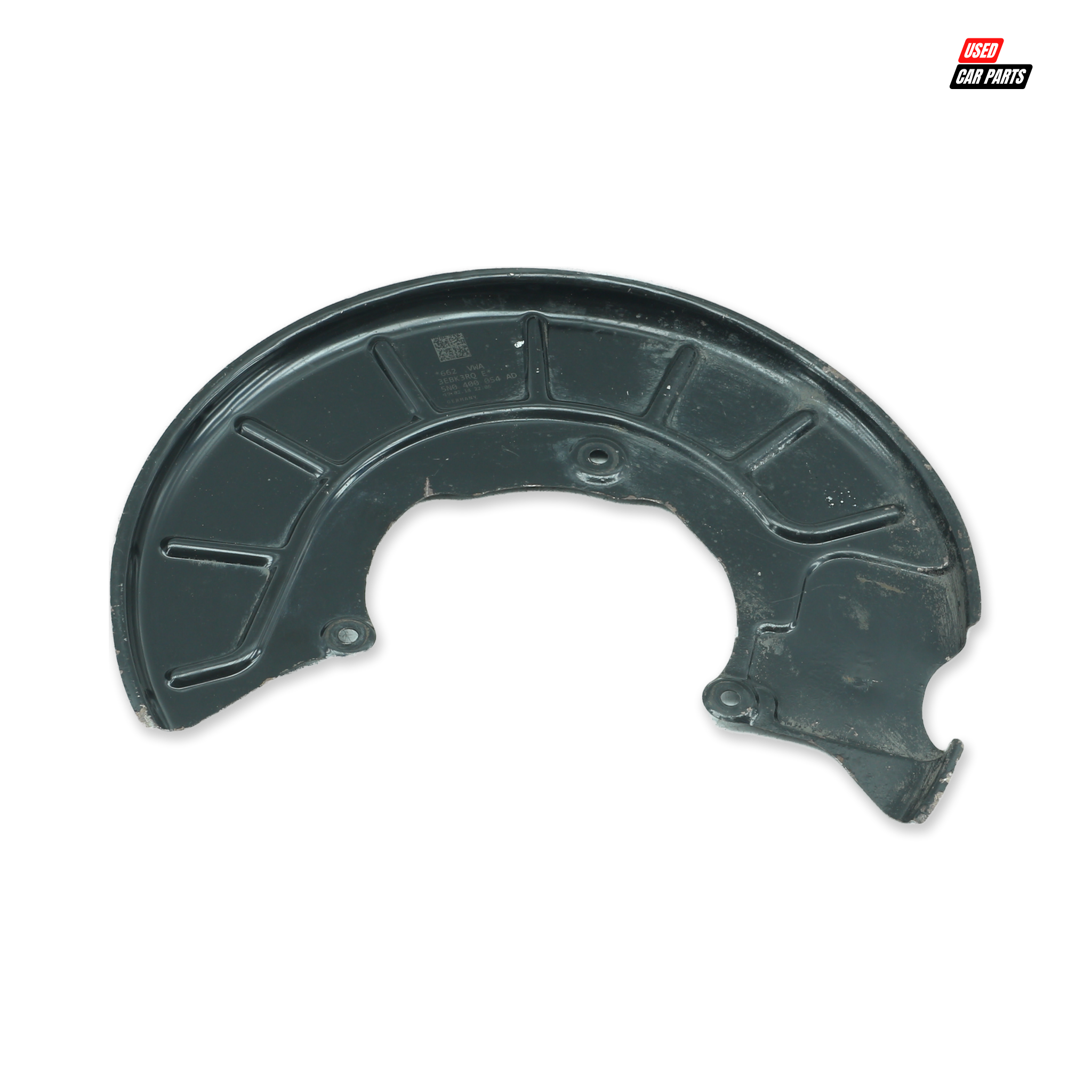 Used Drivers Side Front Brake Dust Shield (Part Number 5N0400054AD) for 2014 VOLKSWAGEN 1.4 TDI