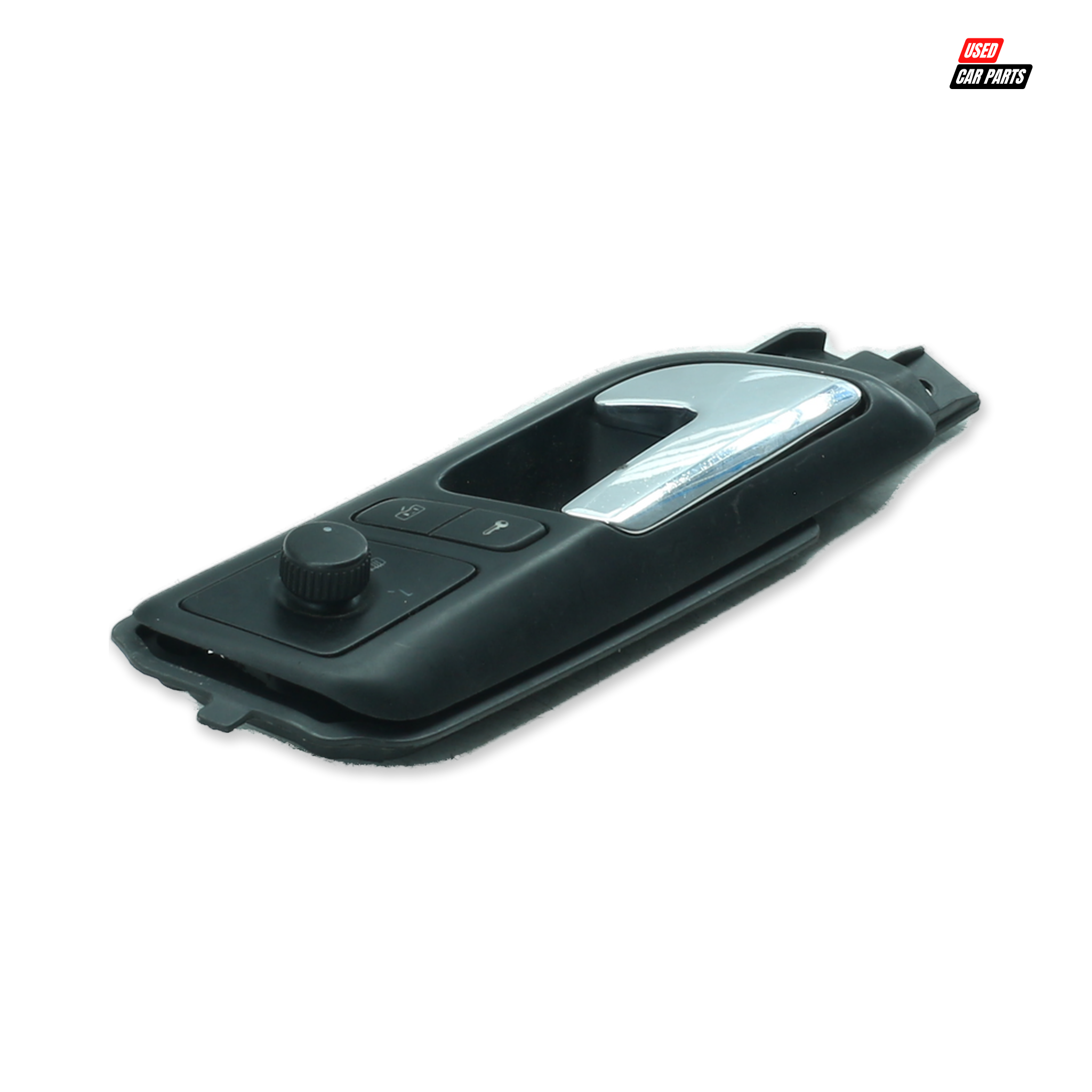 Used Drivers Side Front Door Handle (Part Number 6Q2837248G) for 2009 Volkswagen Polo Mk4 Sedan