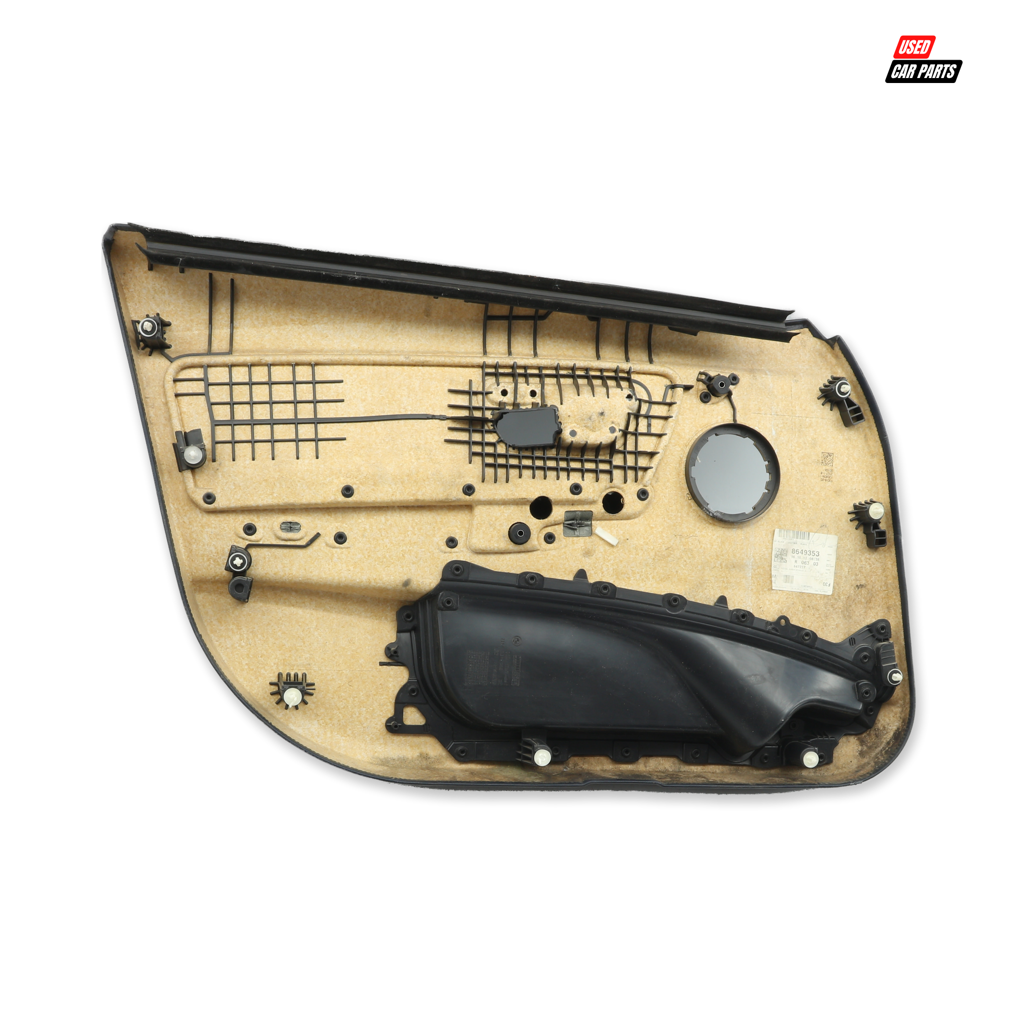 Used Drivers Side Front Door Panel (Part Number JC2083492) for 2013 BMW 320i