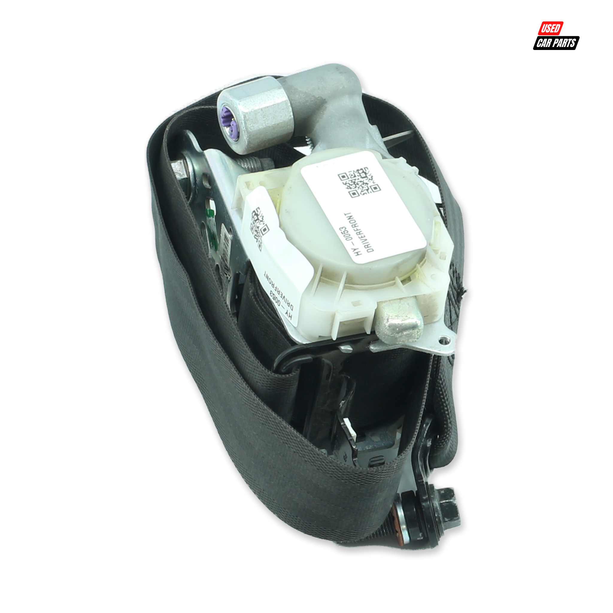 Used Driver Side Front Seatbelt (Part Number 88870-801J200) for 2013 HYUNDAI i20 1.4D GLIDE