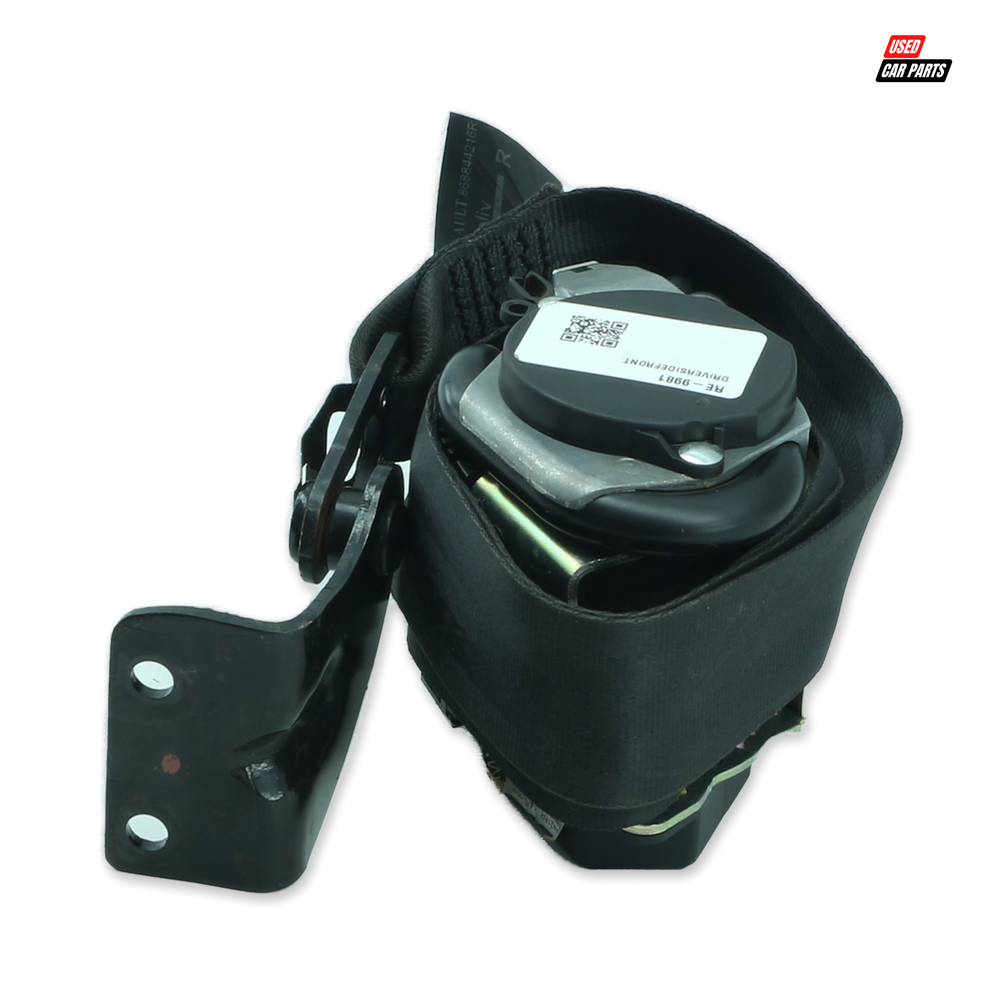 Used Drivers Side Front Seatbelt for 2015 RENAULT CAPTUR 900T - Tested & Guaranteed