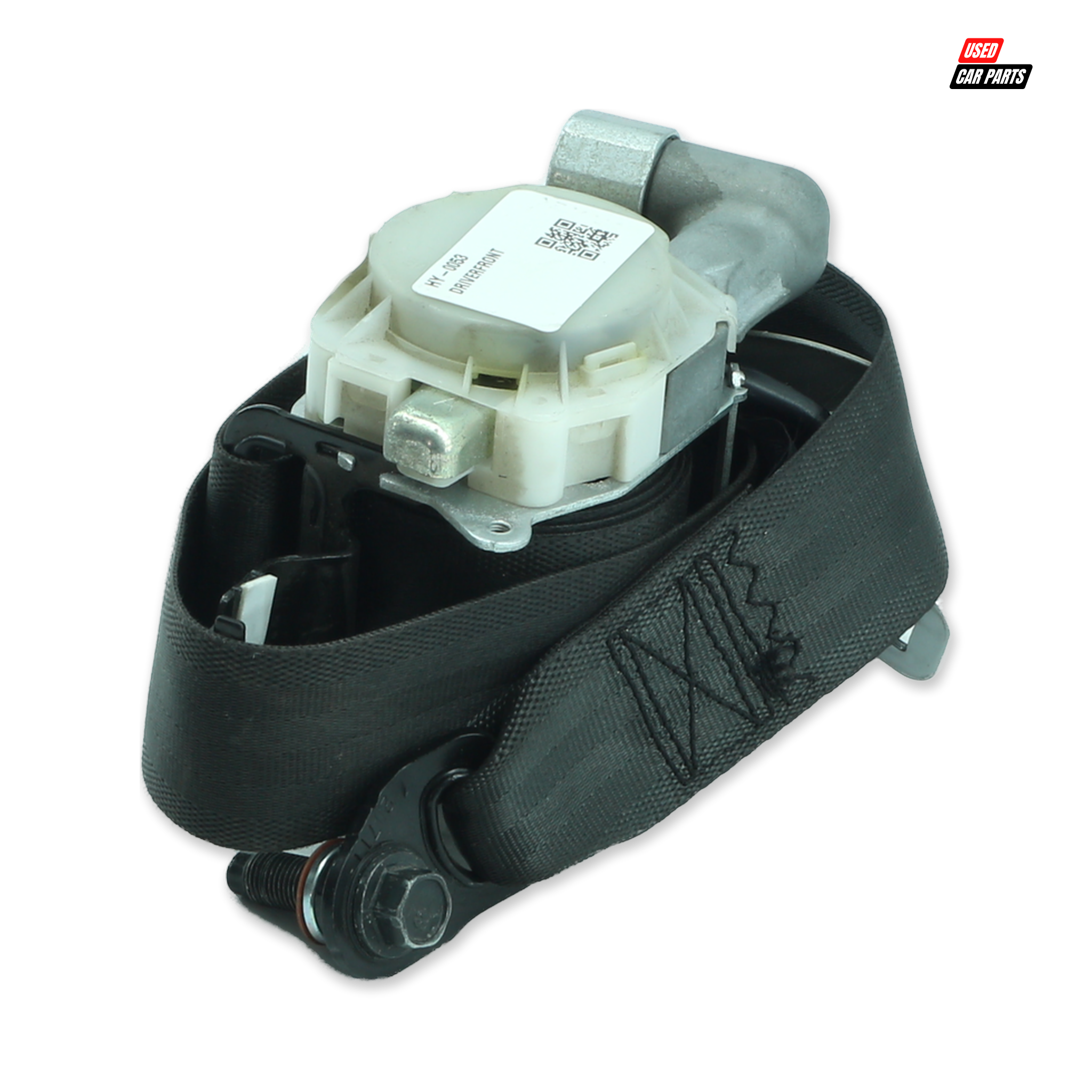 Used Driver Side Front Seatbelt (Part Number 88870-801J200) for 2013 HYUNDAI i20 1.4D GLIDE