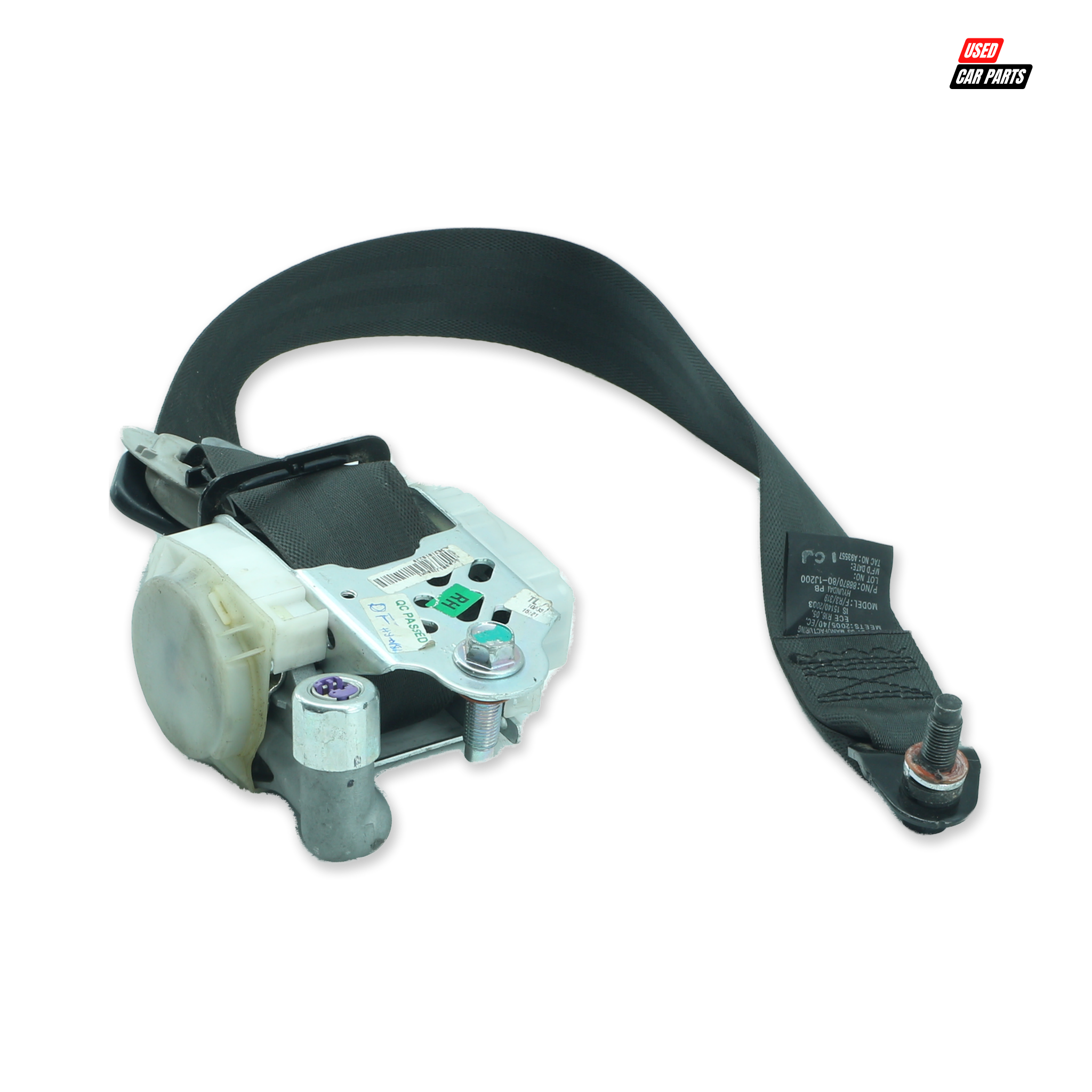 Used Drivers Side Front Seatbelt for 2014 Hyundai i20 Active (Facelift)