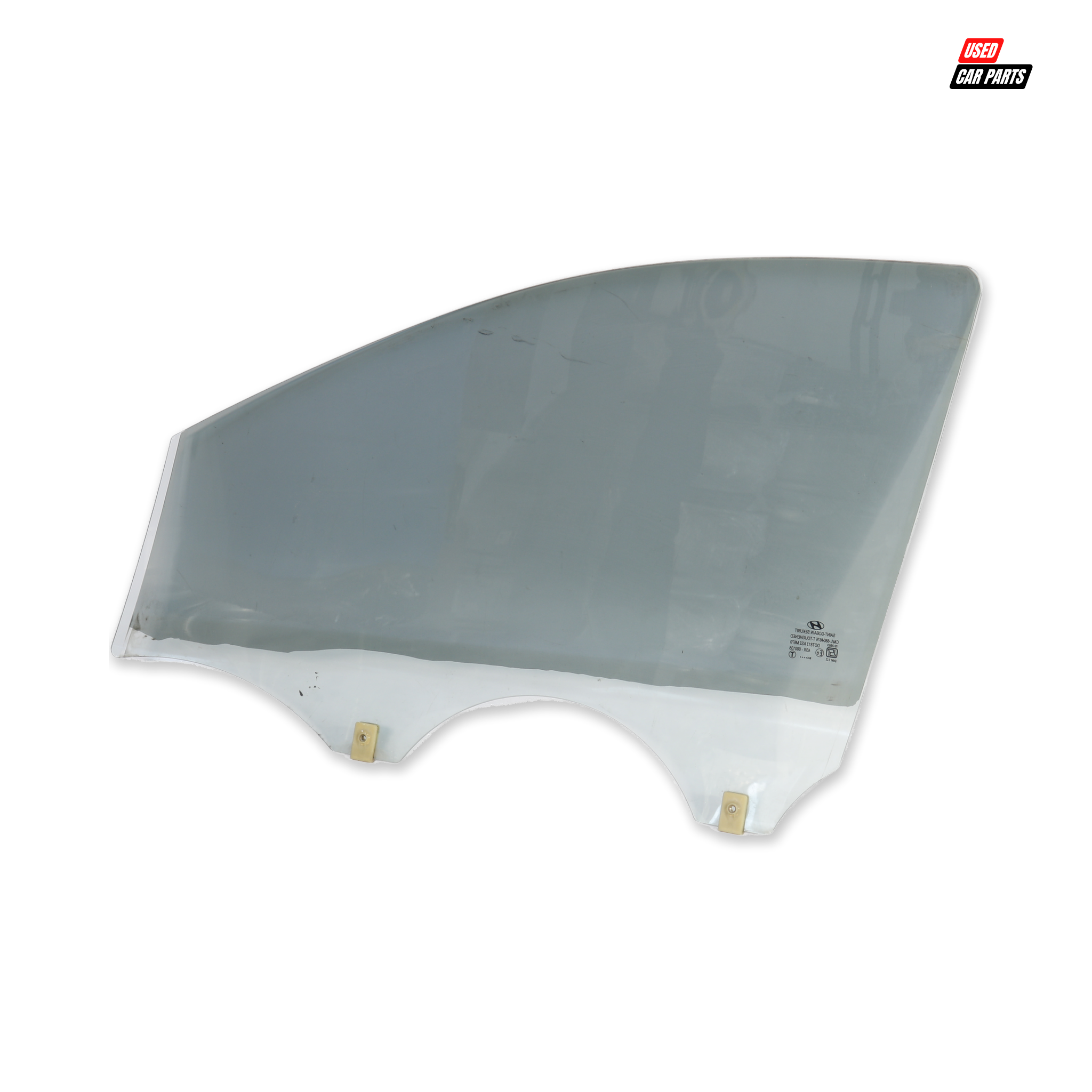 Used Drivers Side Front Window (Part Number 43R-000135) for 2013 HYUNDAI i20 1.4D GLIDE