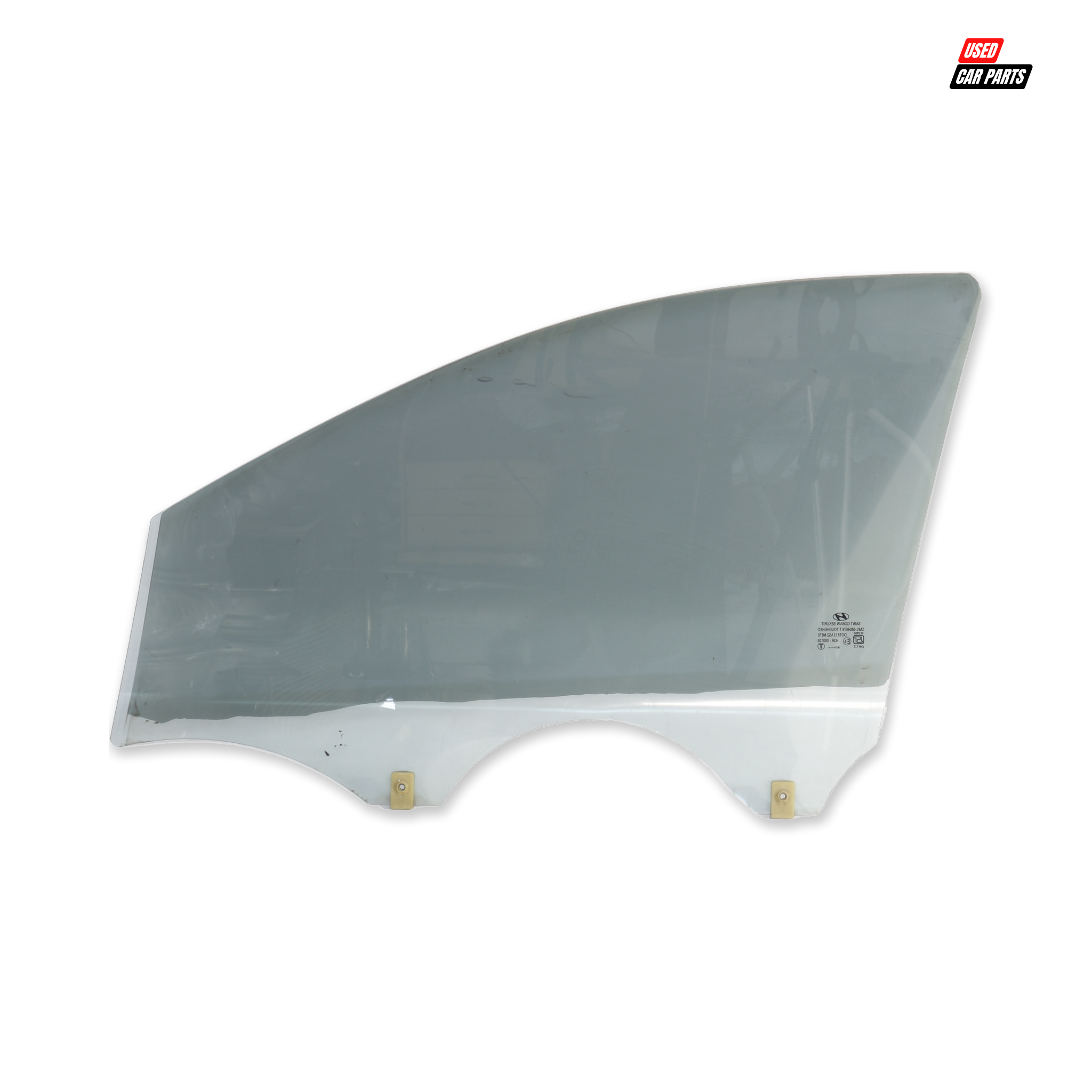 Used Drivers Side Front Window (Part Number 43R-000135) for 2013 HYUNDAI i20 1.4D GLIDE