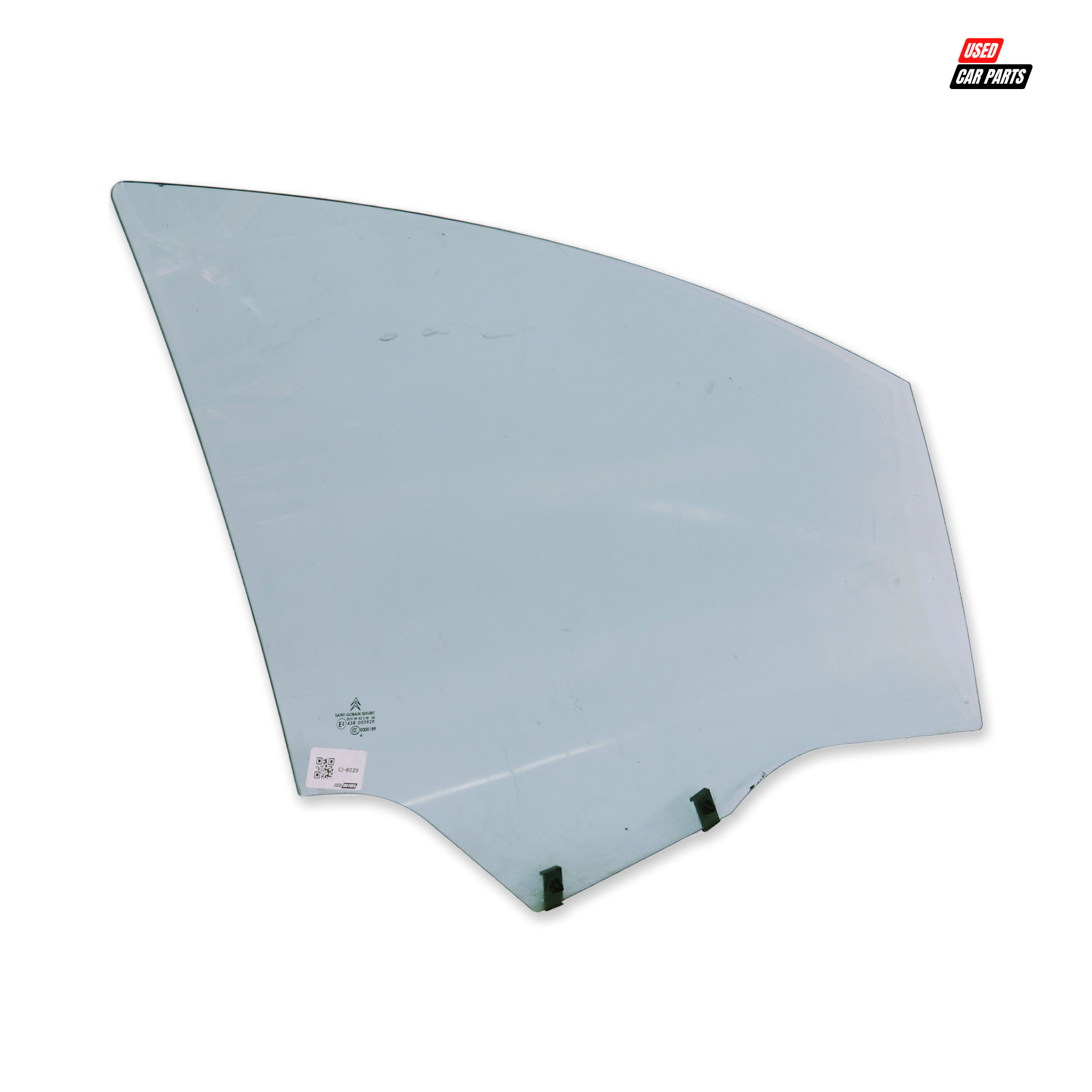 Used CITROEN C4 1.6HDi Drivers Side Front Window (Part Number 43R000929)