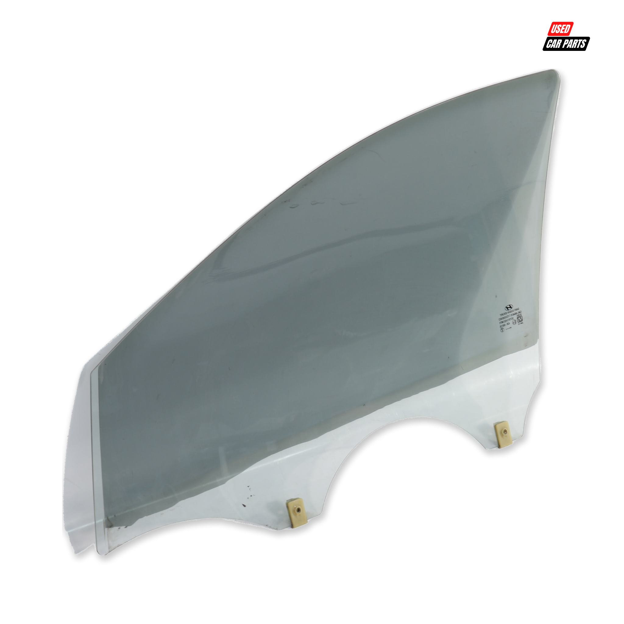 Used Drivers Side Front Window (Part Number 43R-000135) for 2013 HYUNDAI i20 1.4D GLIDE