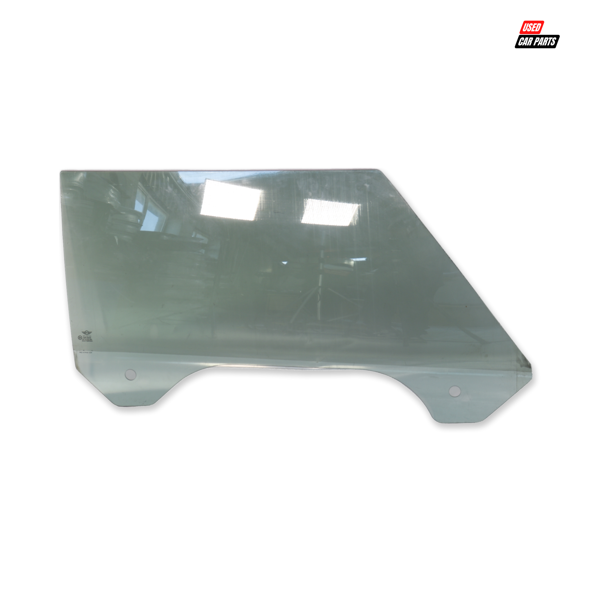 Used MAZDA 43R-00049 Drivers Side Front Window (2008 MAZDA3 2.3 MPS)