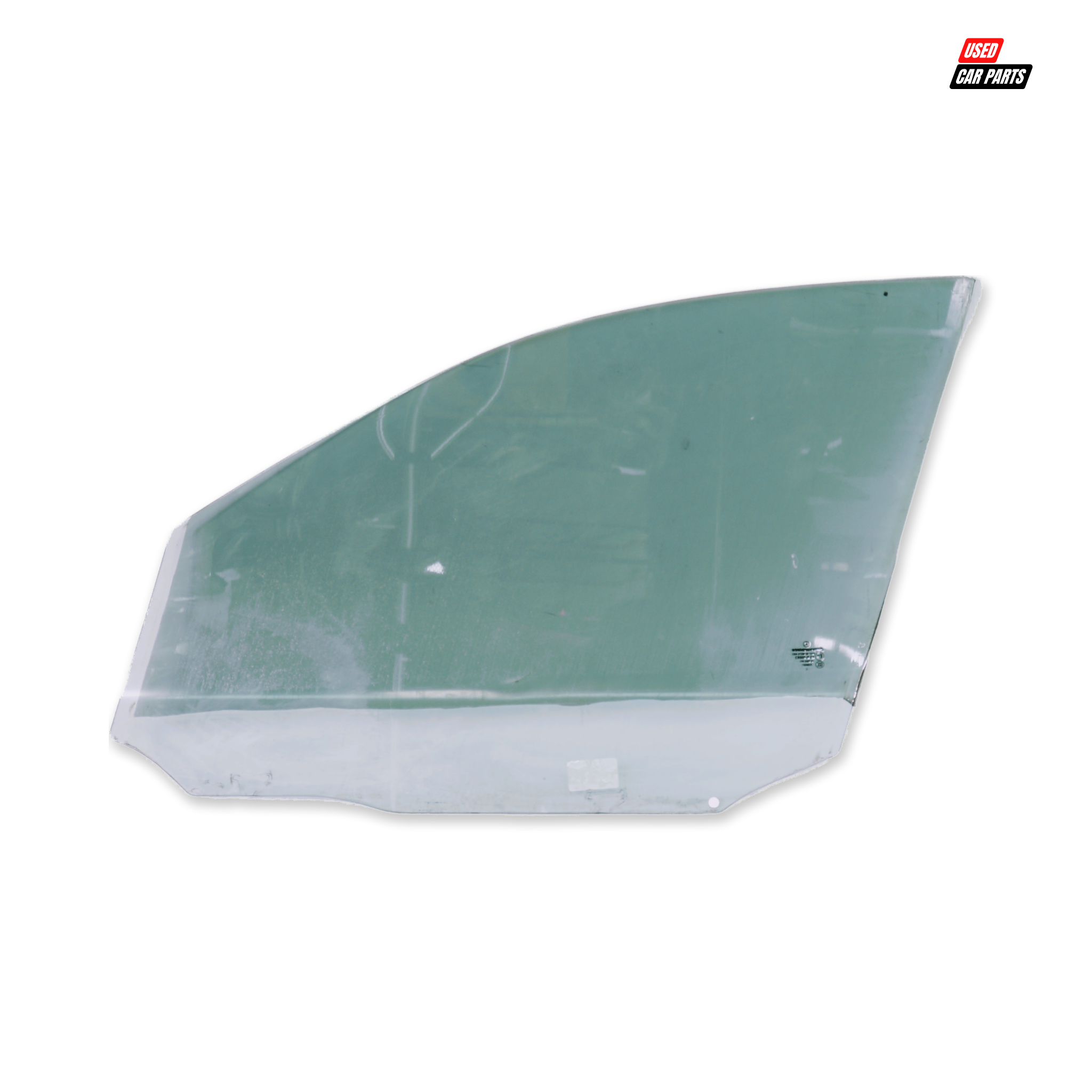 Used Driver's Side Front Window (Part Number 43R-00083) for 2012 Mercedes-Benz C180