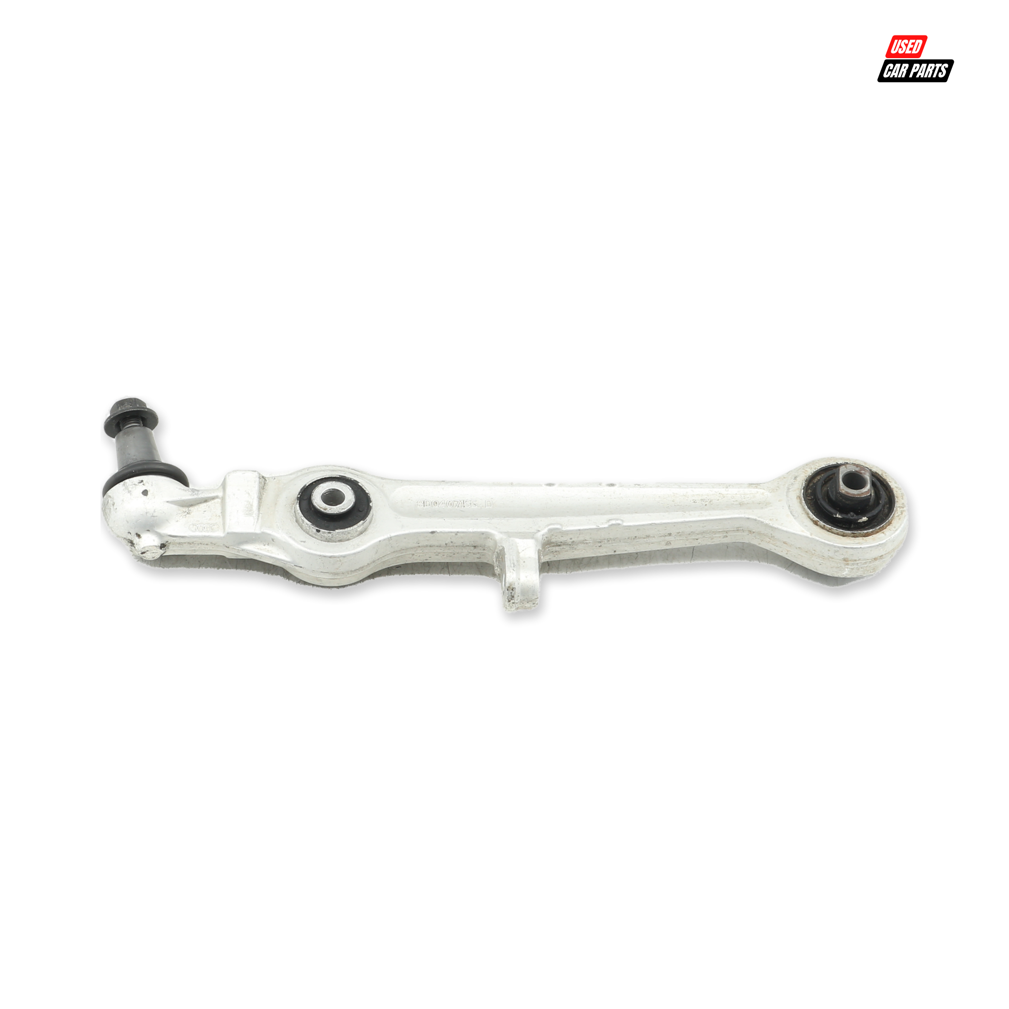 Used Drivers Side Lower Control Arm - Part Number 8D0407155D for VOLKSWAGEN PASSAT 2000