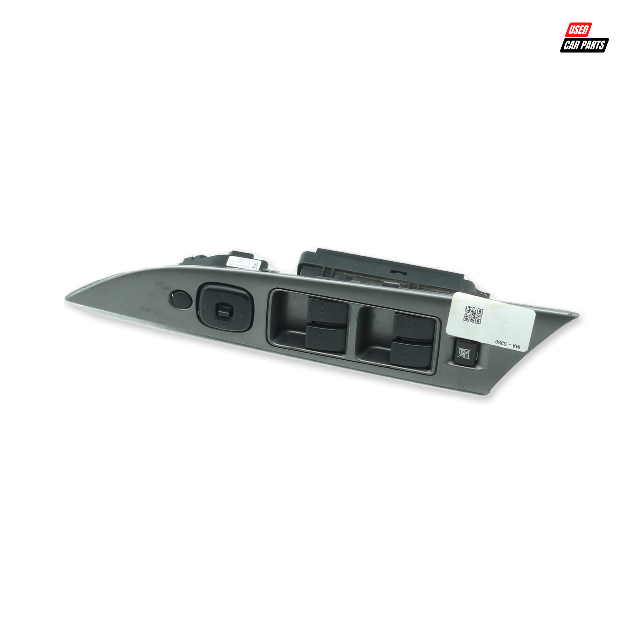 Used MAZDA MAZDA3 2.3 MPS Silver 2008 Drivers Side Main Window Switch (Part Number 03123055)